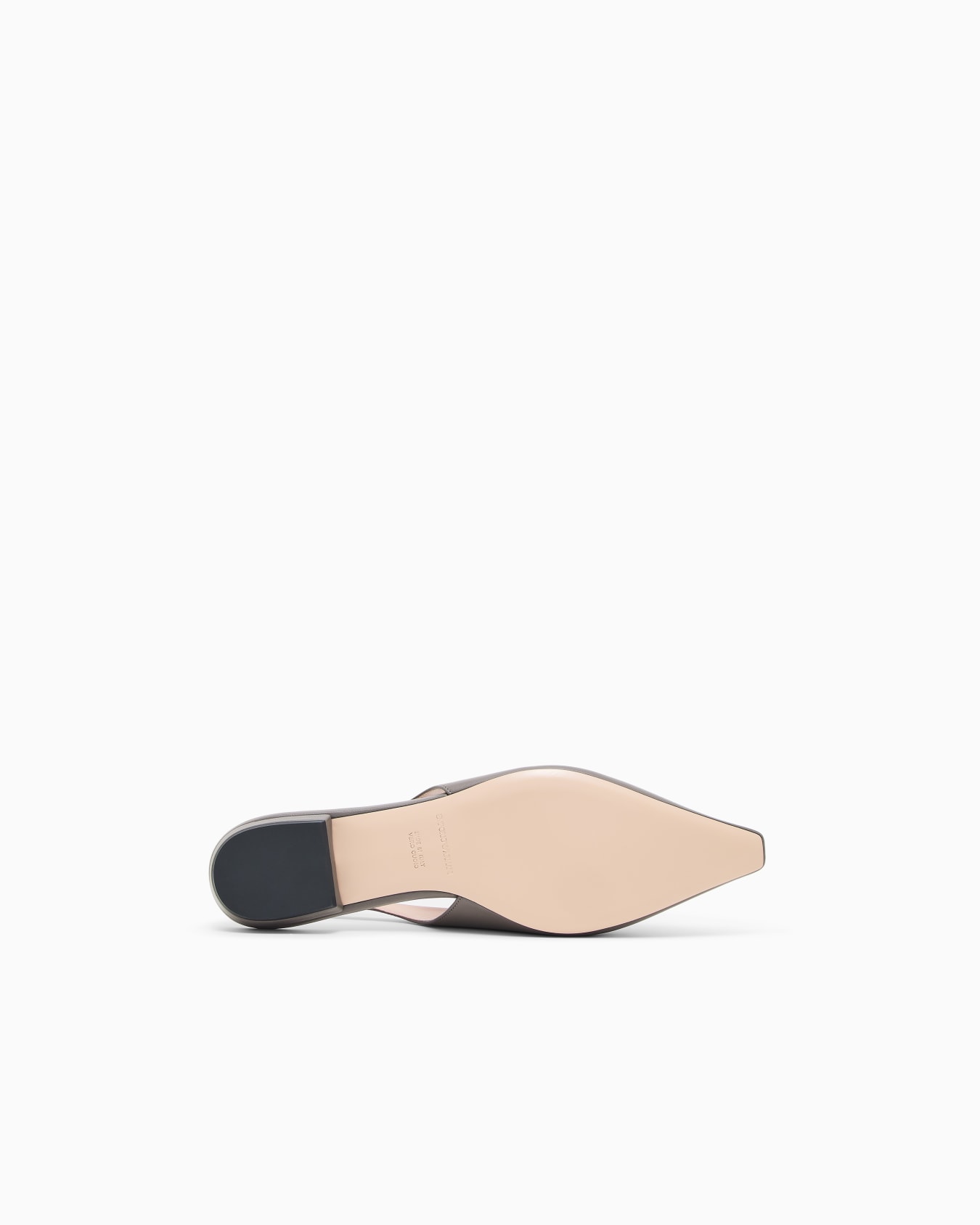 Ballet flat in nappa leather with a leather and rubber sole Slide 5