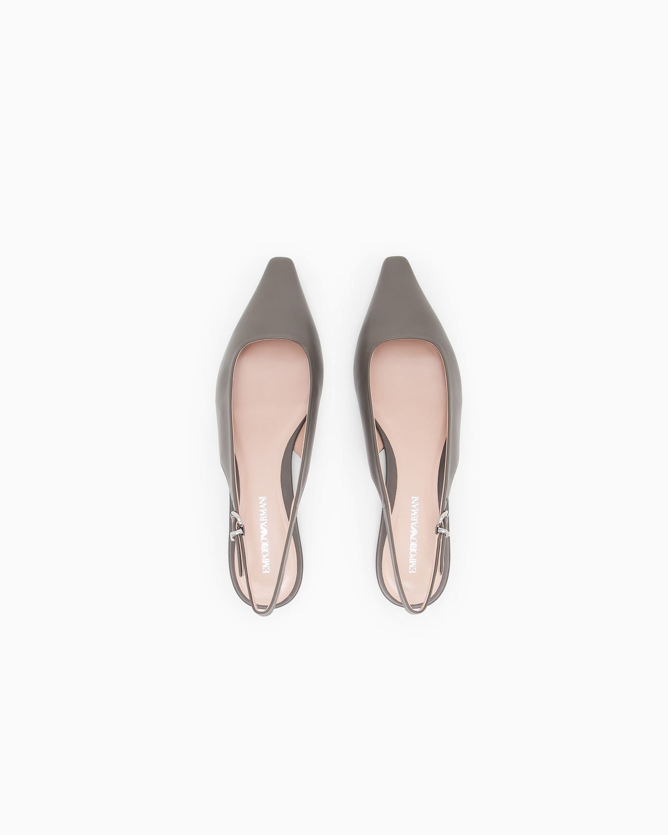 Ballet flat in nappa leather with a leather and rubber sole Slide 2