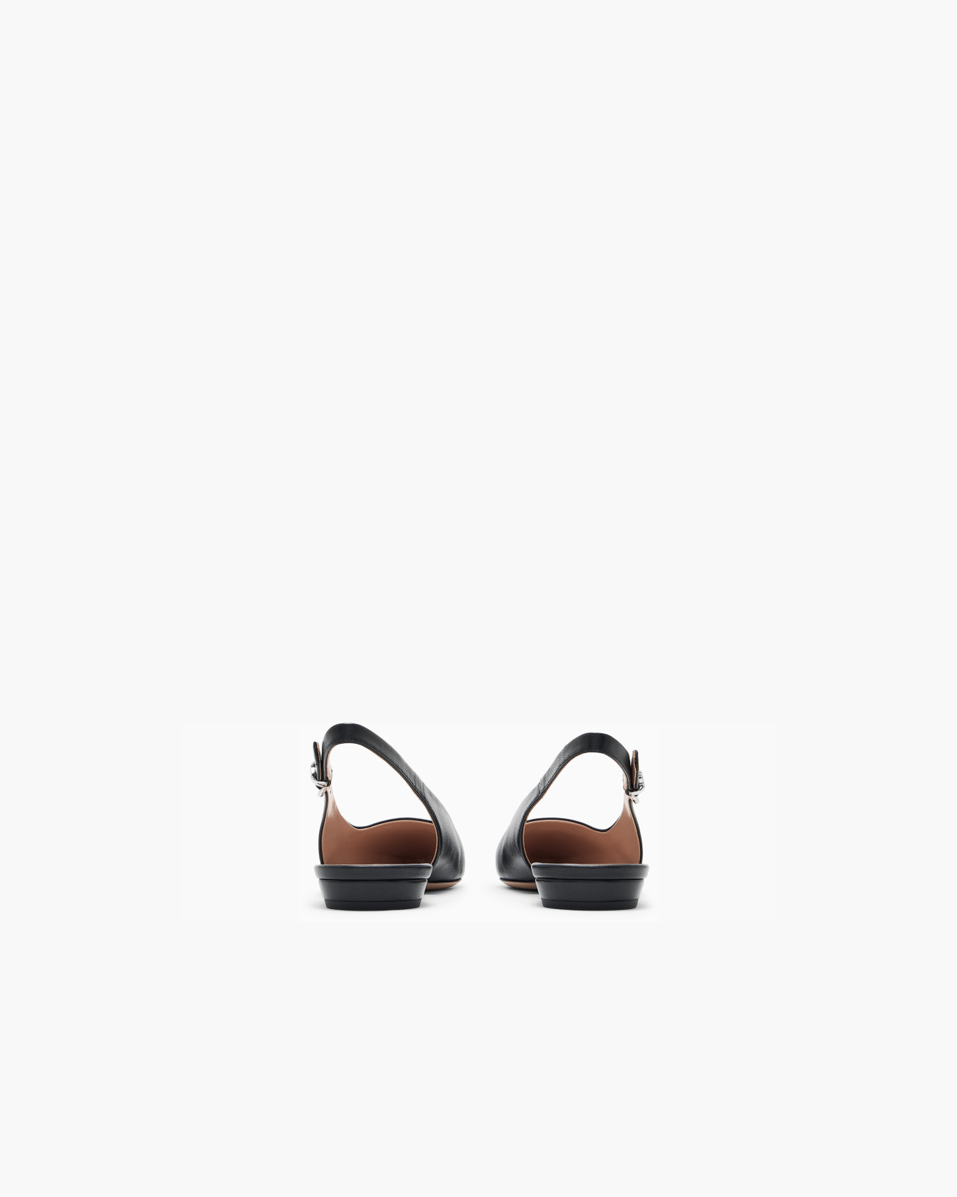 Ballet flat in nappa leather with a leather and rubber sole Slide 3