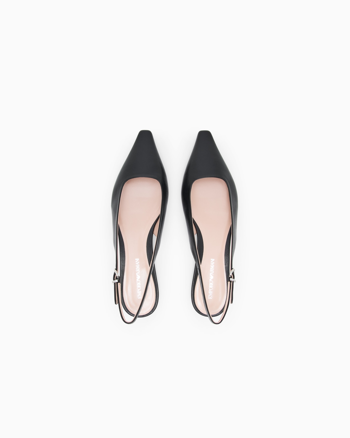 Ballet flat in nappa leather with a leather and rubber sole Slide 2