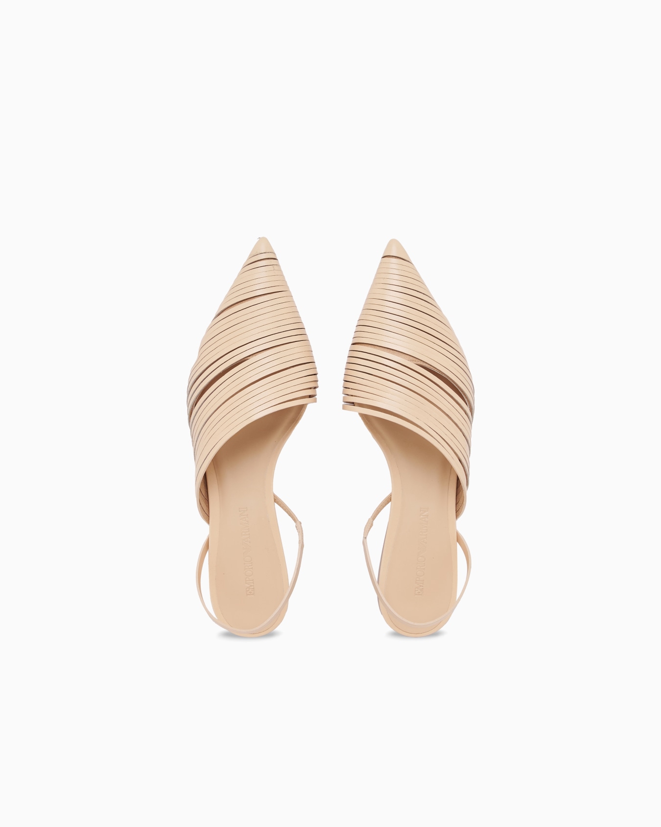 Laser-cut leather mules Slide 2