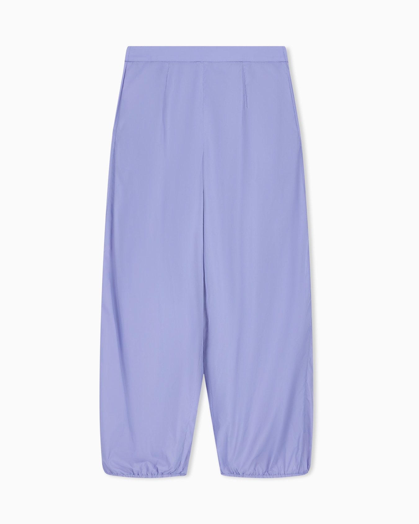 Lightweight nylon wide-leg trousers Slide 2