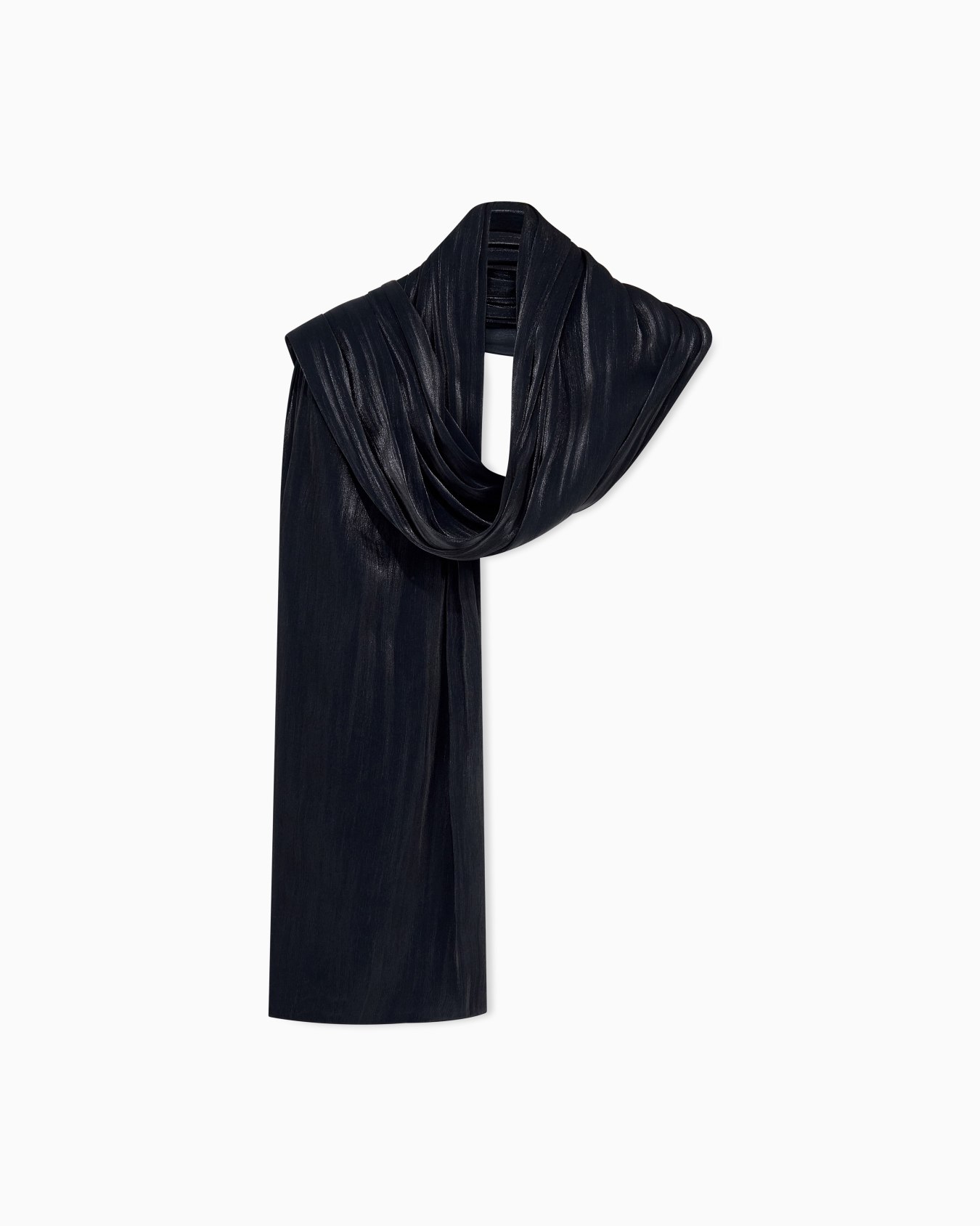 Lightweight sheer scarf with a subtle sheen Slide 0