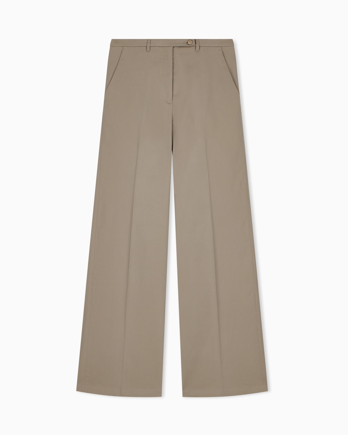 Pantaloni vestibilità regolare cotone spazzolato Slide 0