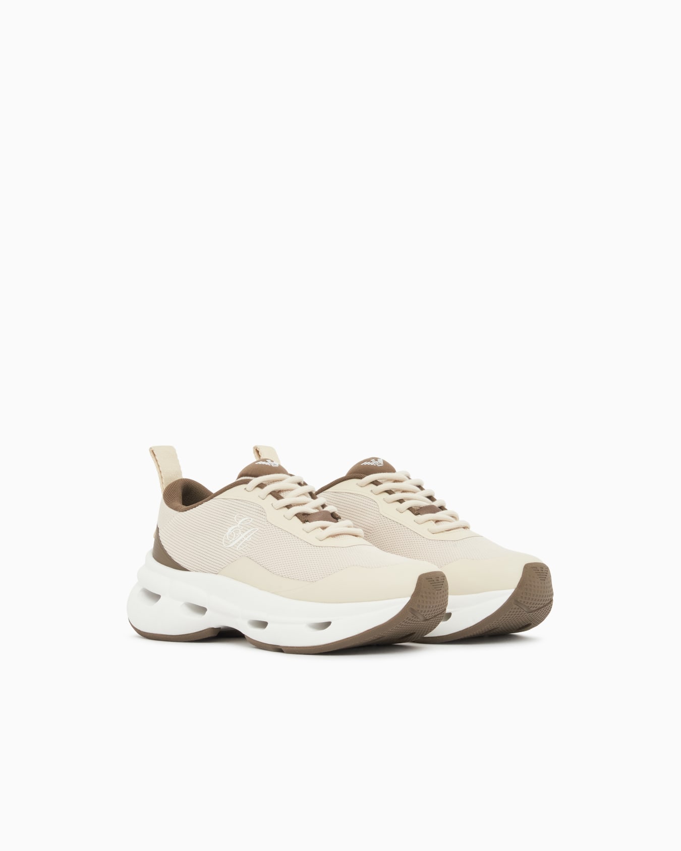 Technical knit sneakers Slide 1