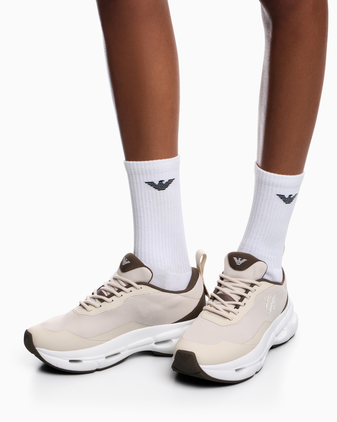 Technical knit sneakers Slide 6