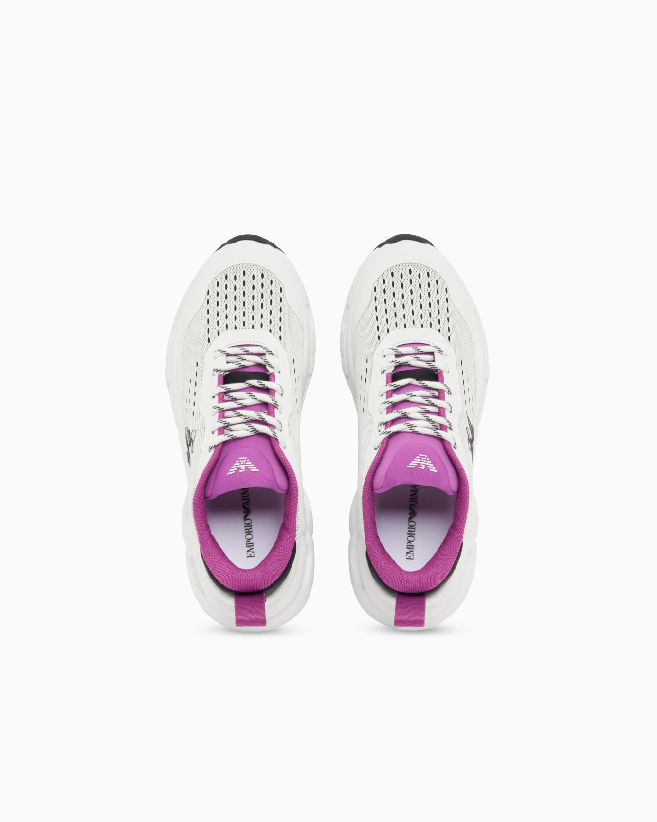Breathable mesh sneakers with a thick cushioned rubber sole Slide 2