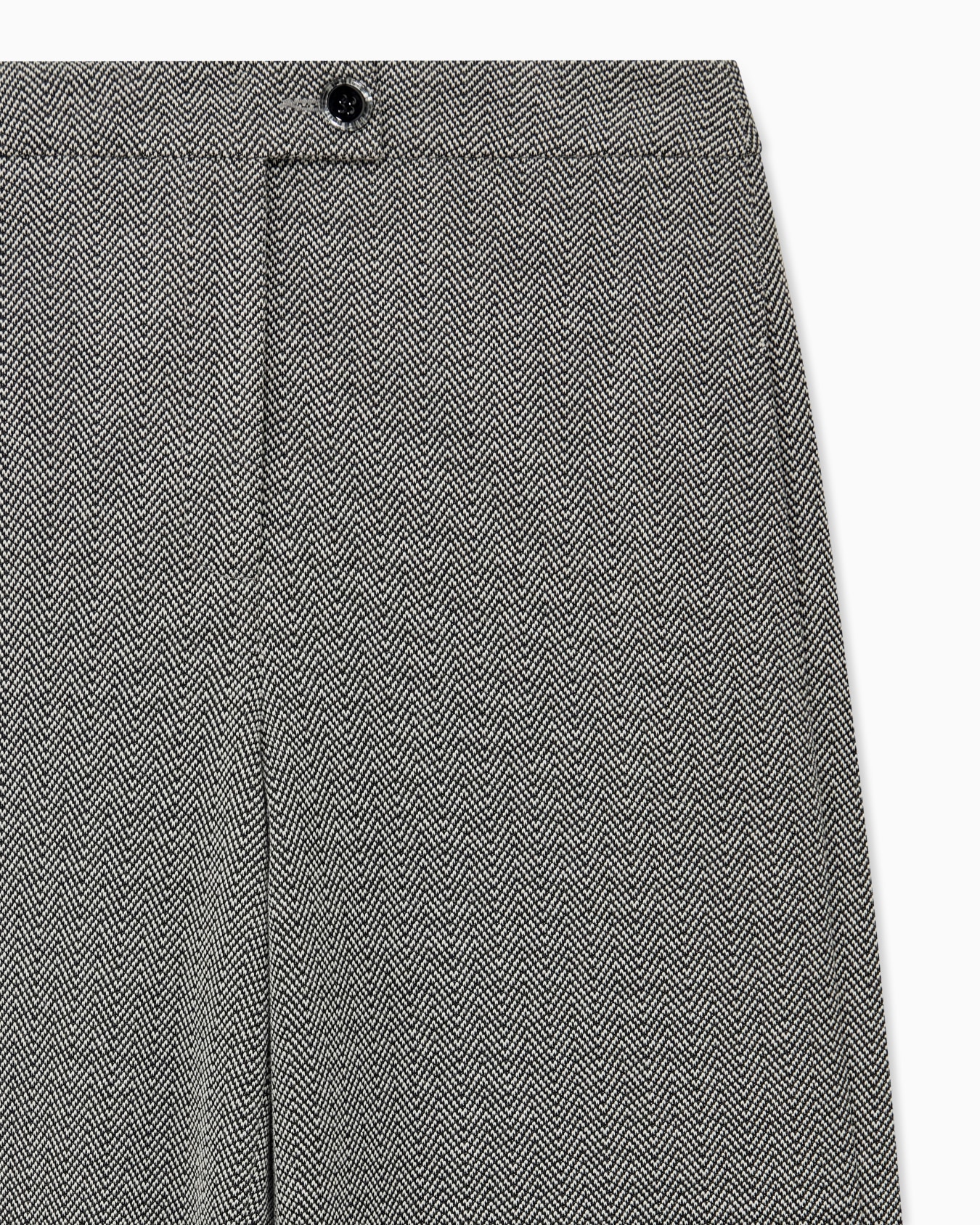 Pantaloni regular in jersey con motivo chevron Slide 4