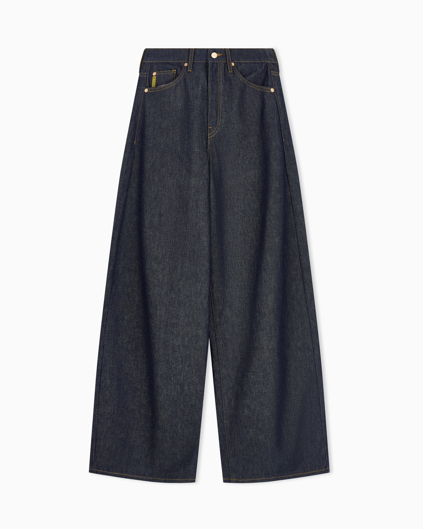 Five-pocket denim trousers スライドする 0