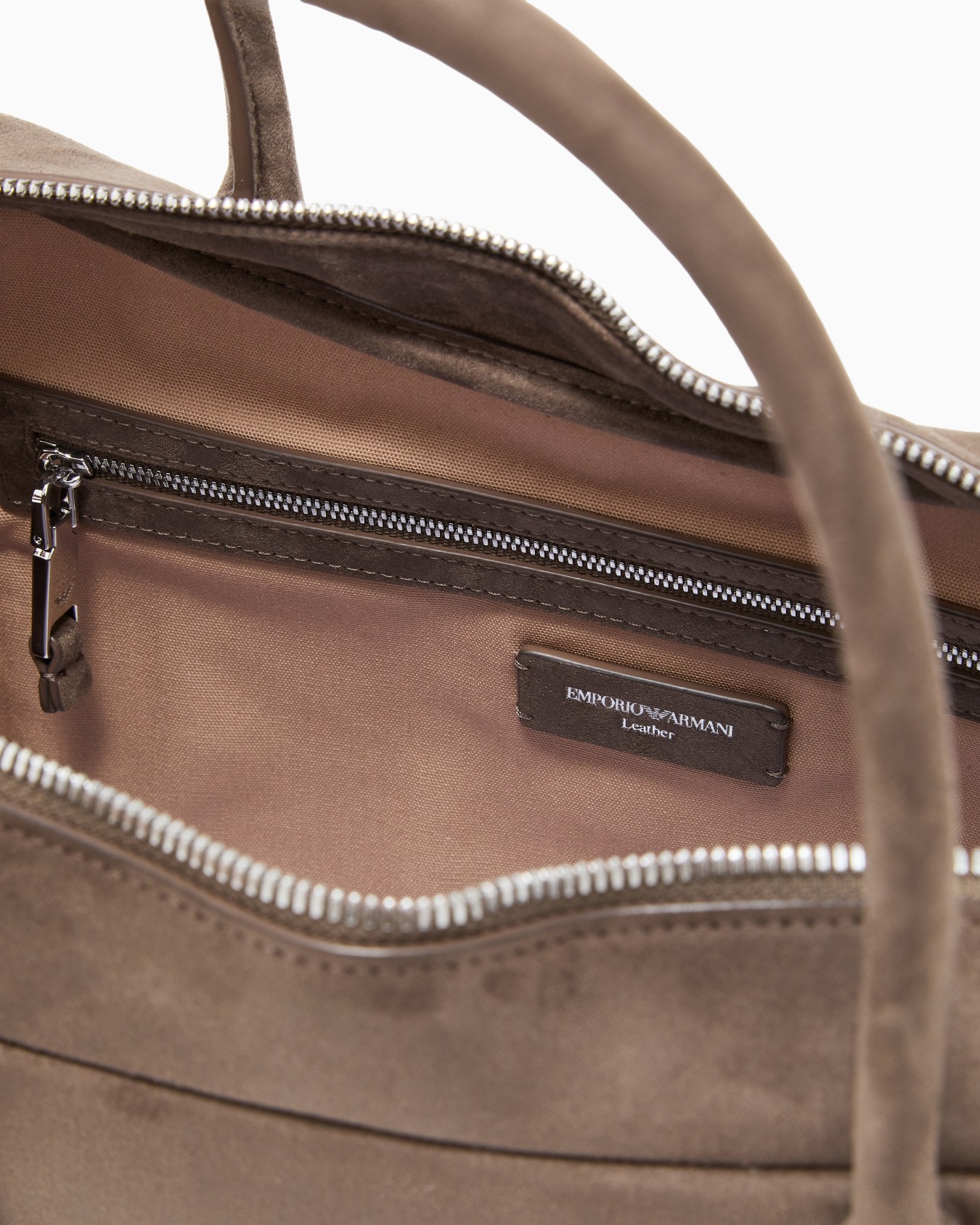 Suede-effect shoulder bag Capsule Eagle Club Slide 3