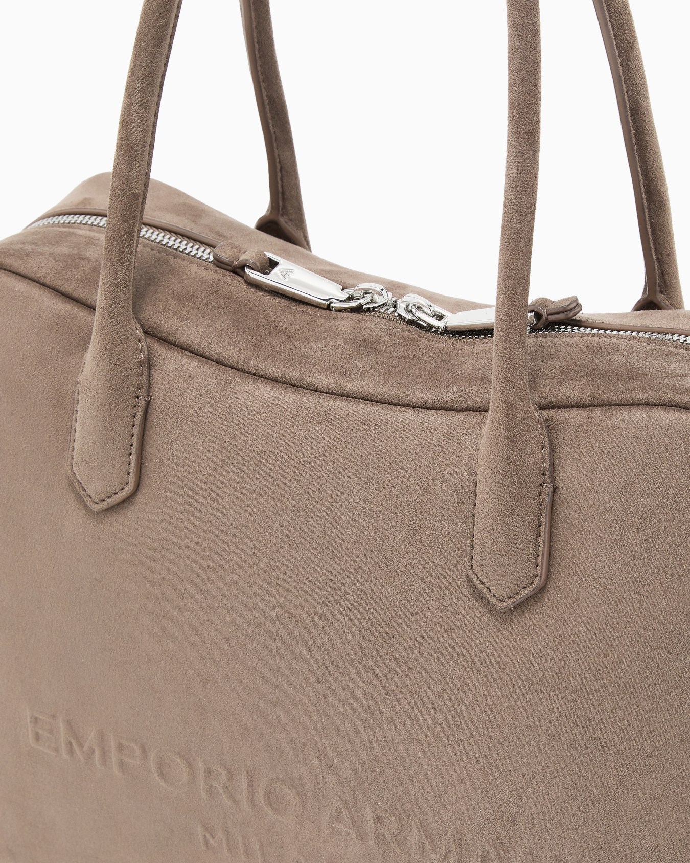 Suede-effect shoulder bag Capsule Eagle Club Slide 4