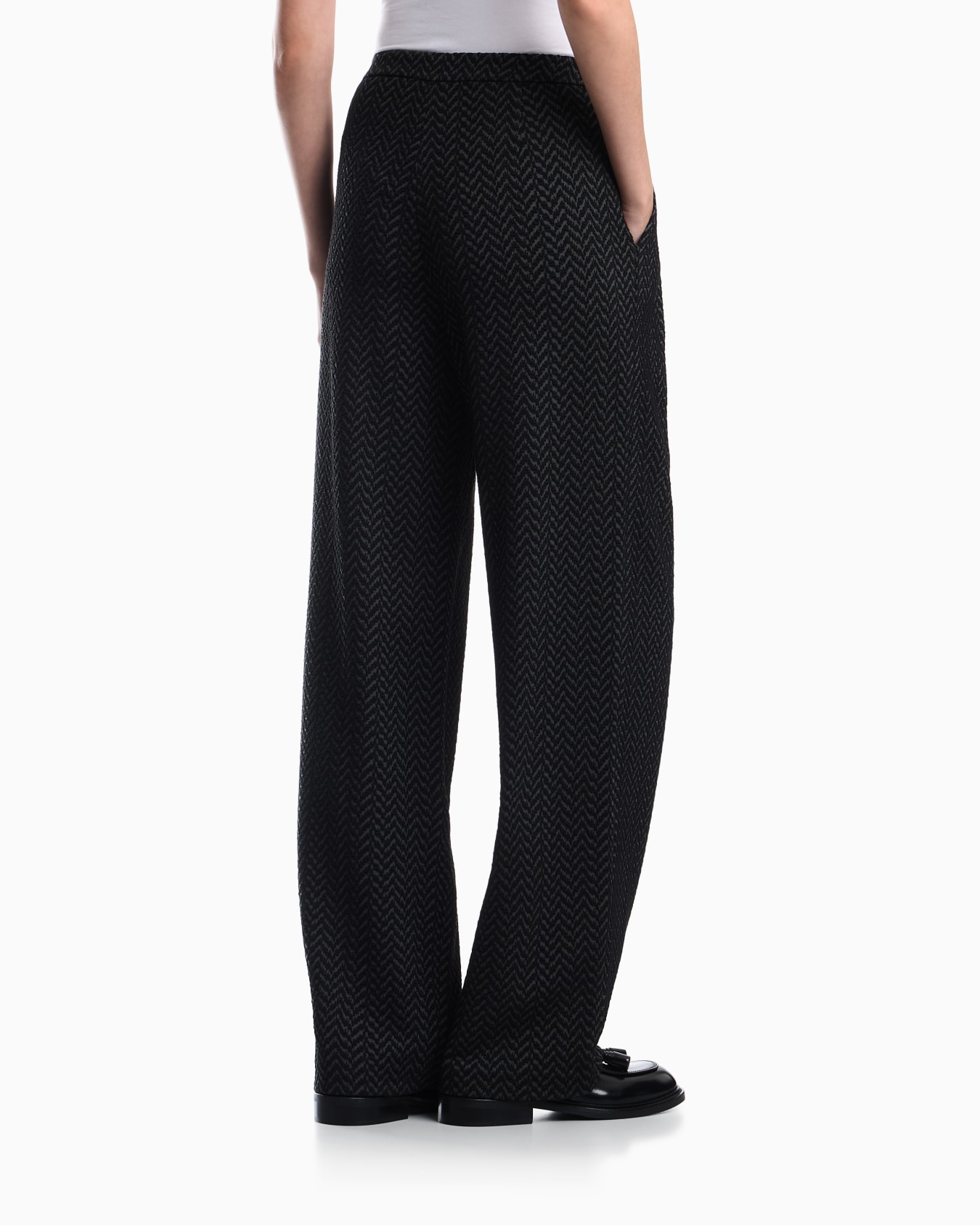 Chevron jacquard jersey pants Signature Capsule Slide 5