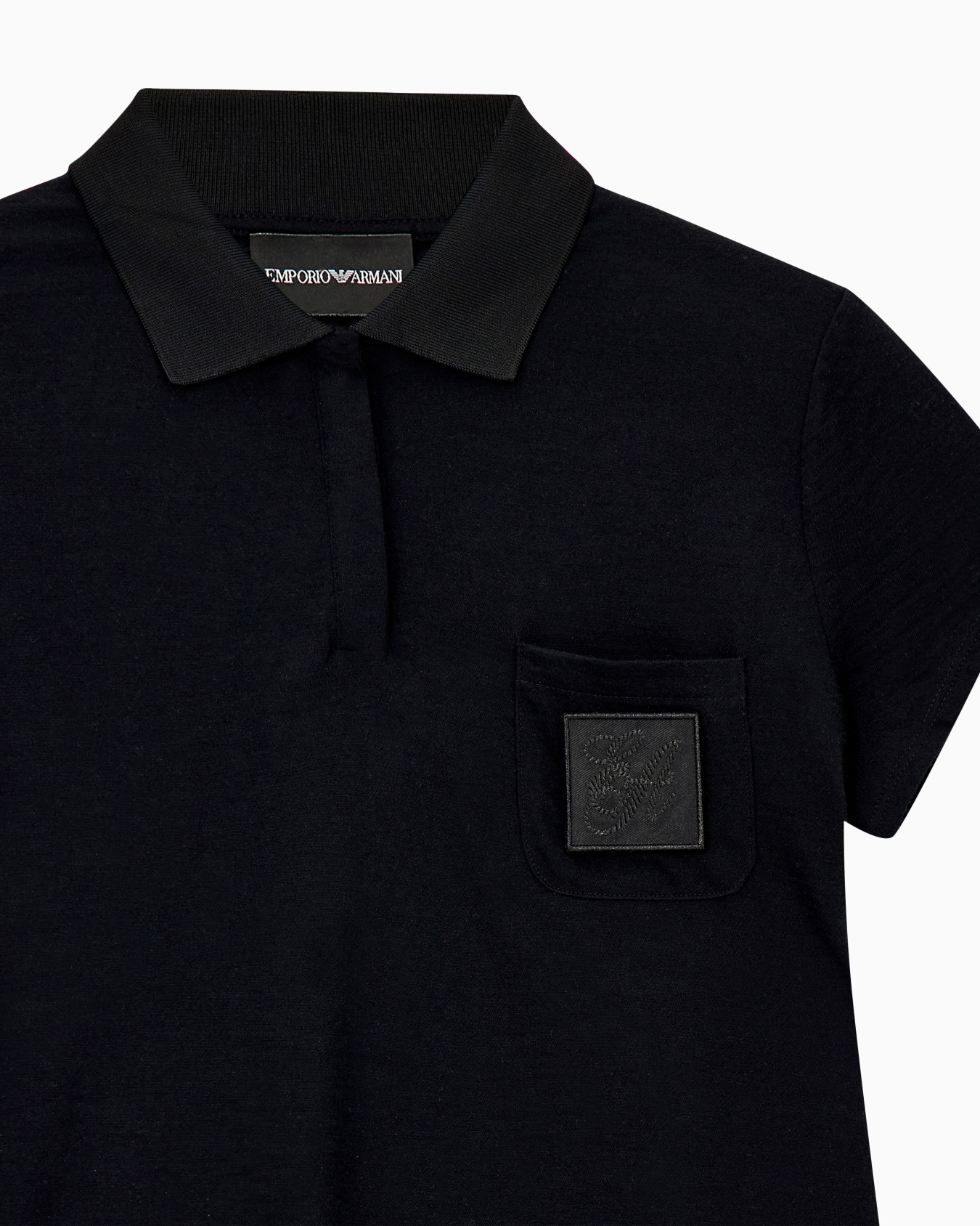 Slim fit polo in wool-silk blend jersey Signature Capsule Slide 2