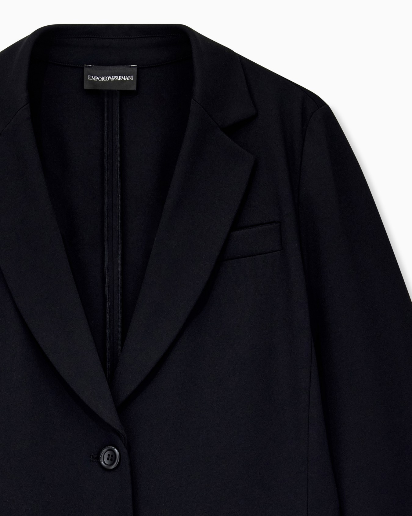Blazer Travel Essential in stretch viscose with flap pockets Slide 3