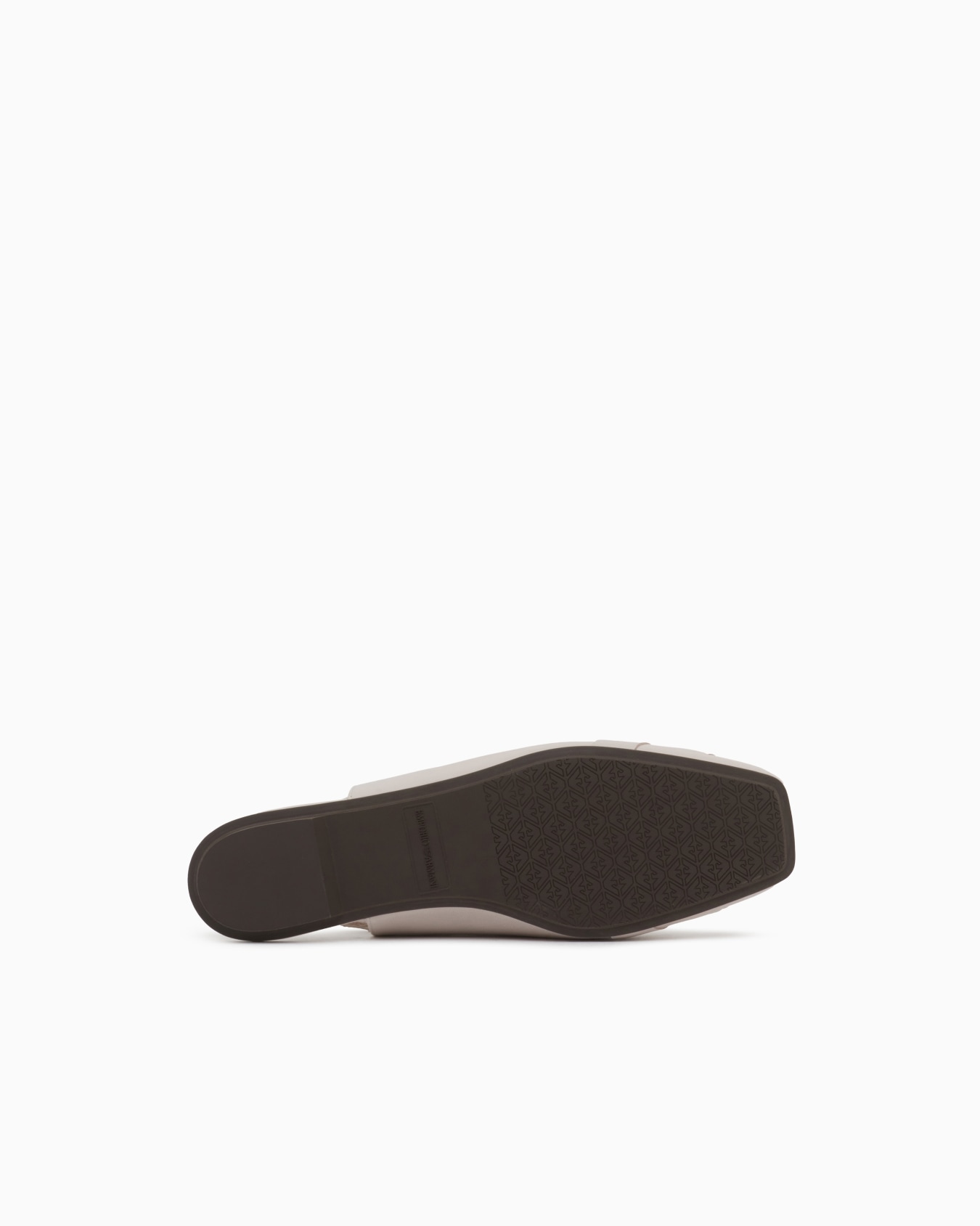 Slingback ballet flats in leather with woven detail Slide 5