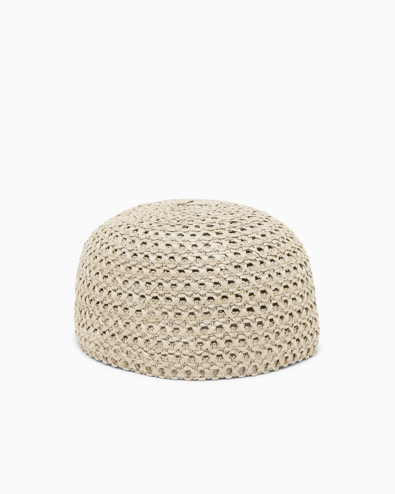 Woven paper yarn cap Slide 1