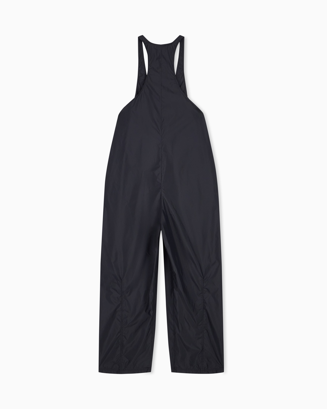 Nylon V-neck jumpsuit Slide 2