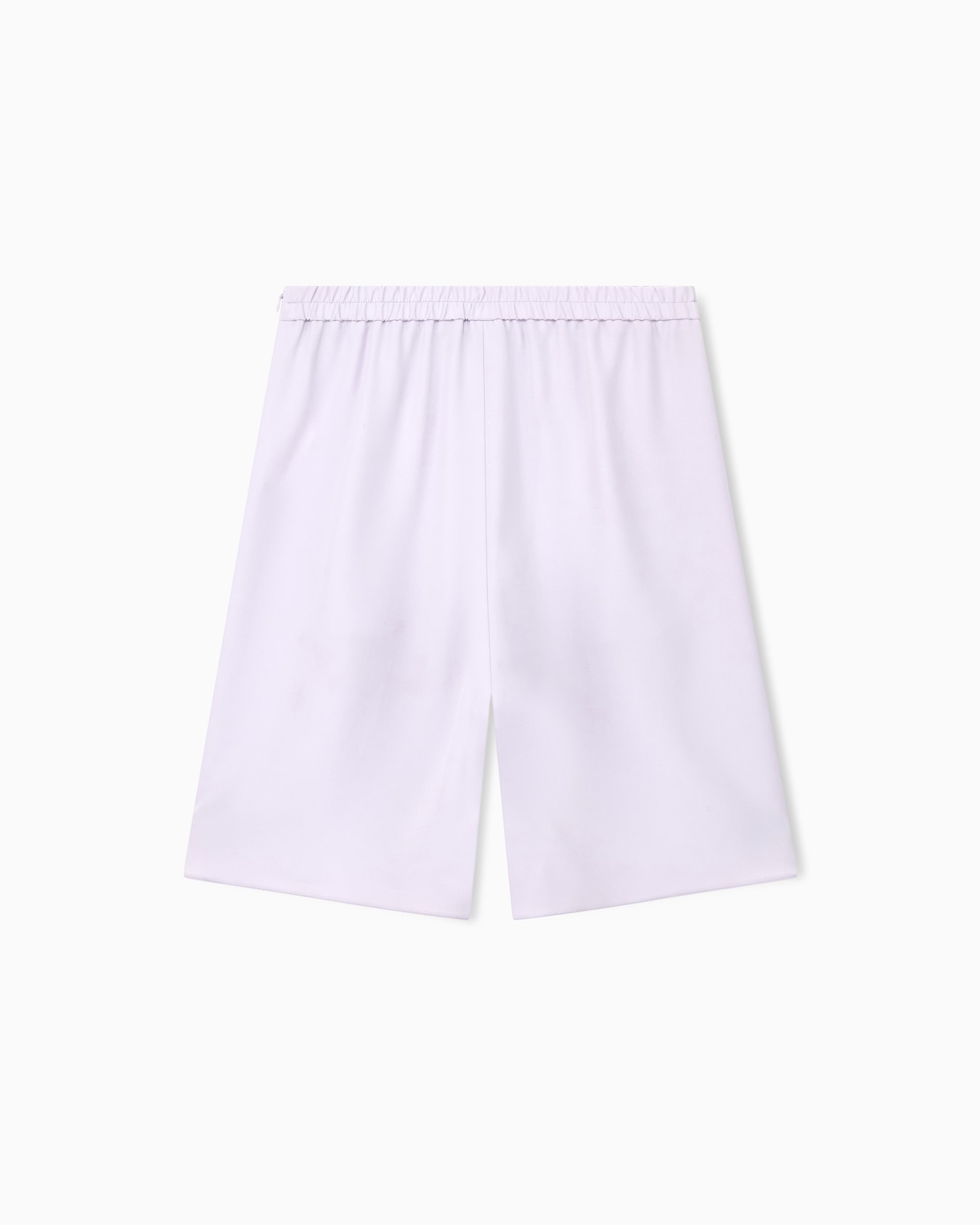 Bermudas de cady técnico con pinzas y cremallera lateral Diapositiva 2