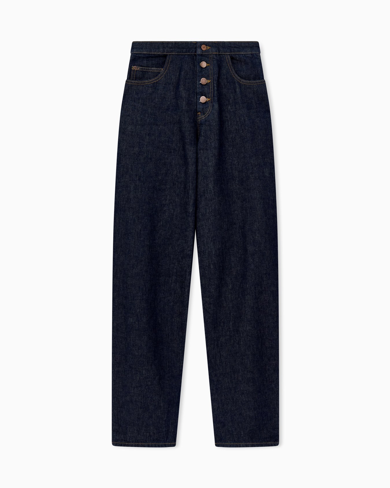 Five-pocket cotton jeans Capsule Boteh with embroidery Slide 0