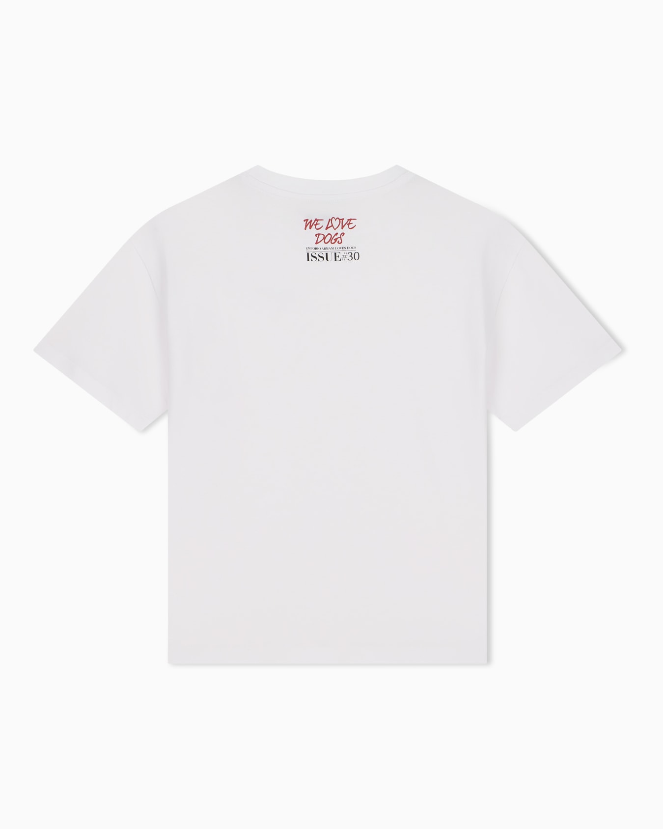 T-shirt with regular fit in pima cotton jersey | Emporio Armani