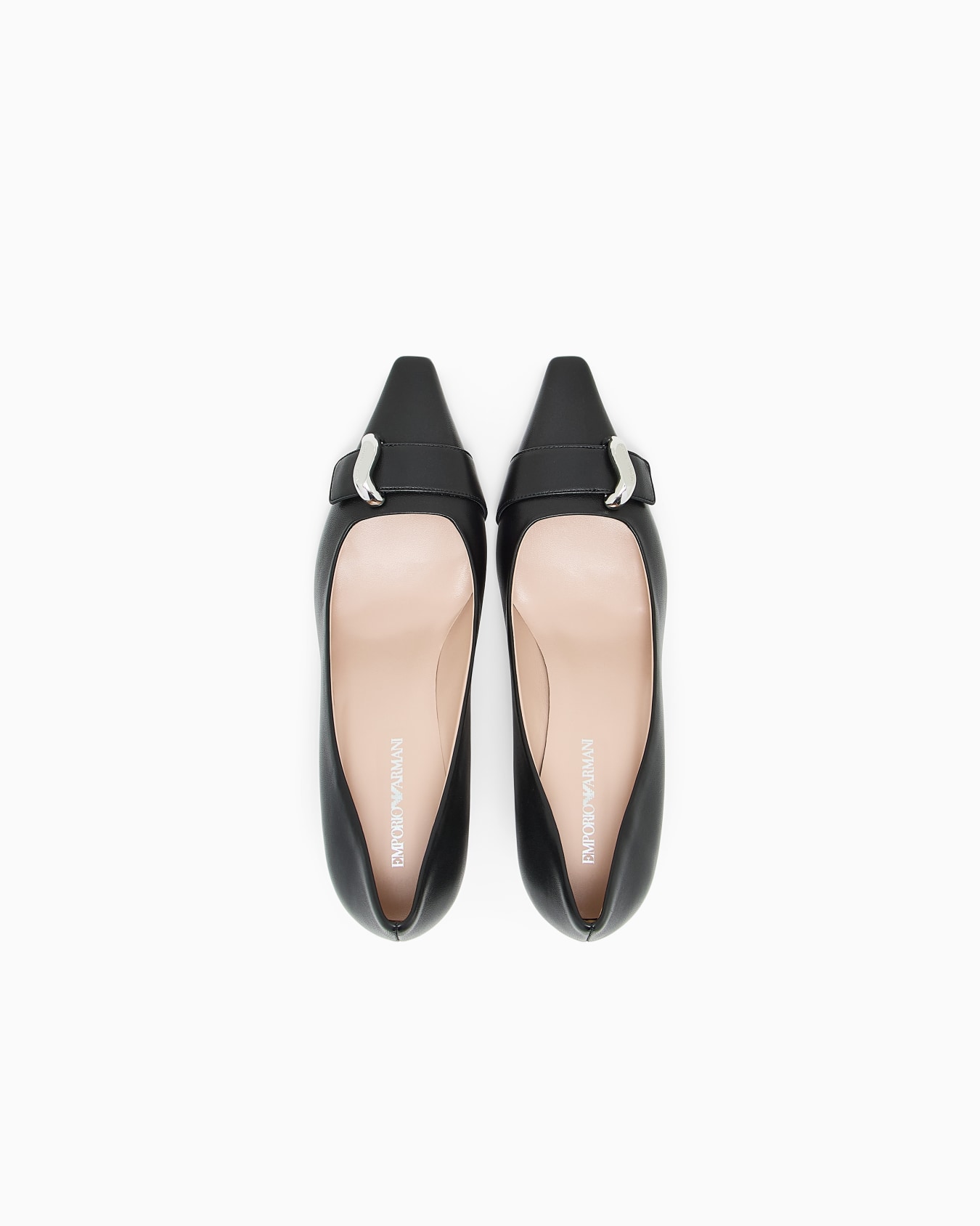 Decollete shoe in nappa leather with regular fit Slide 2