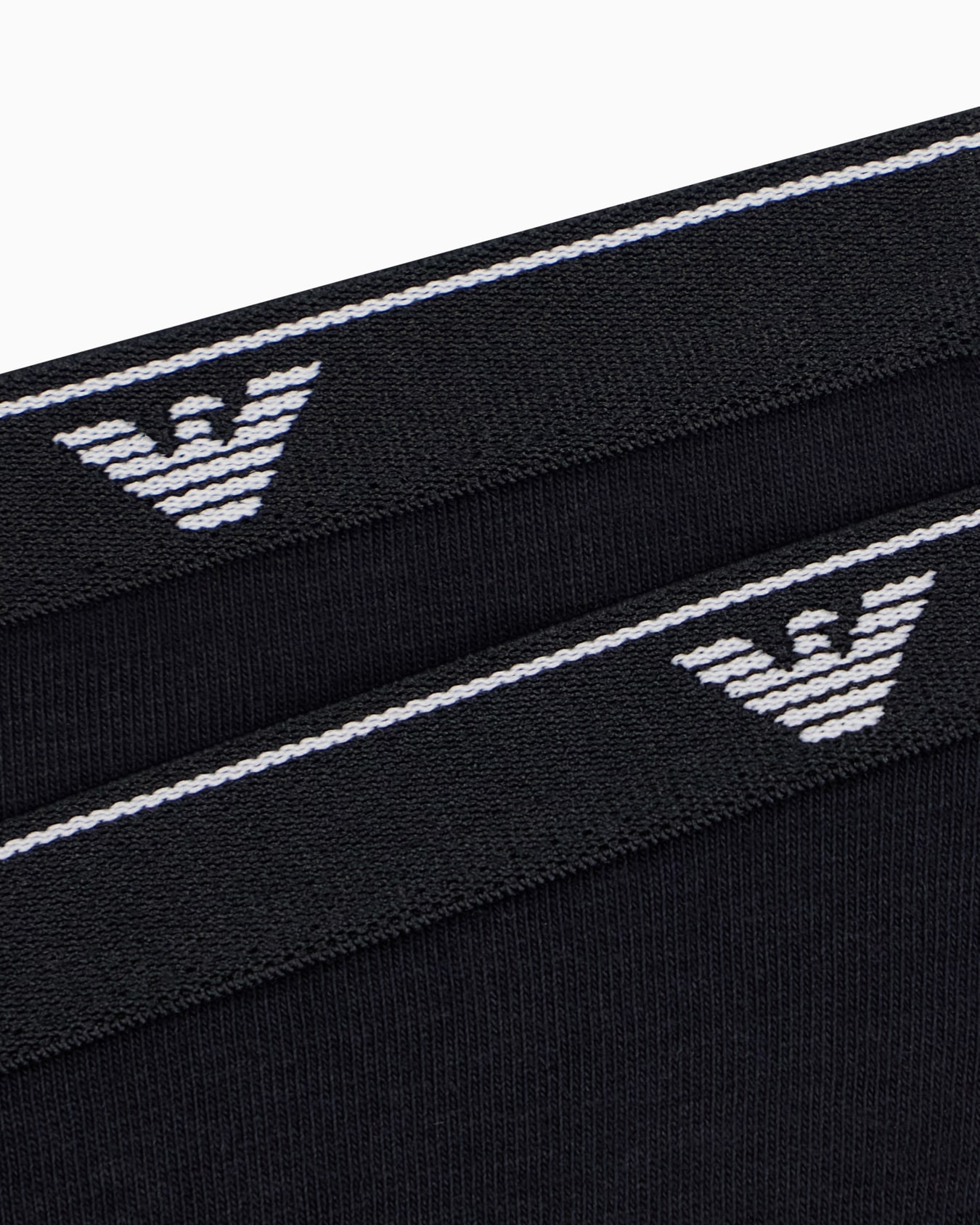 Pack de dos braguitas brasileñas de algodón con logotipo Diapositiva 1