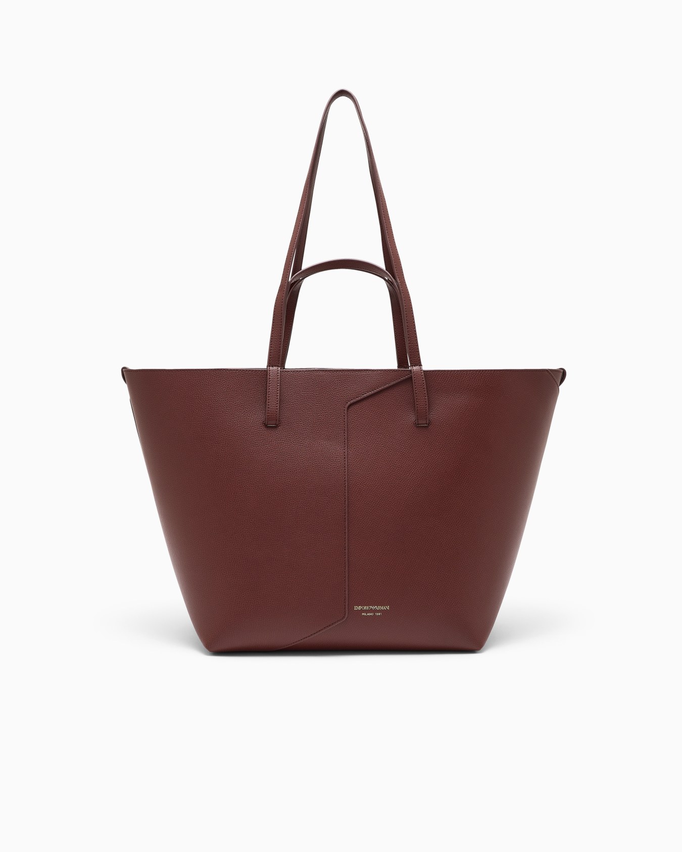 Emporio Armani 1981 leather shopper bag Slide 0