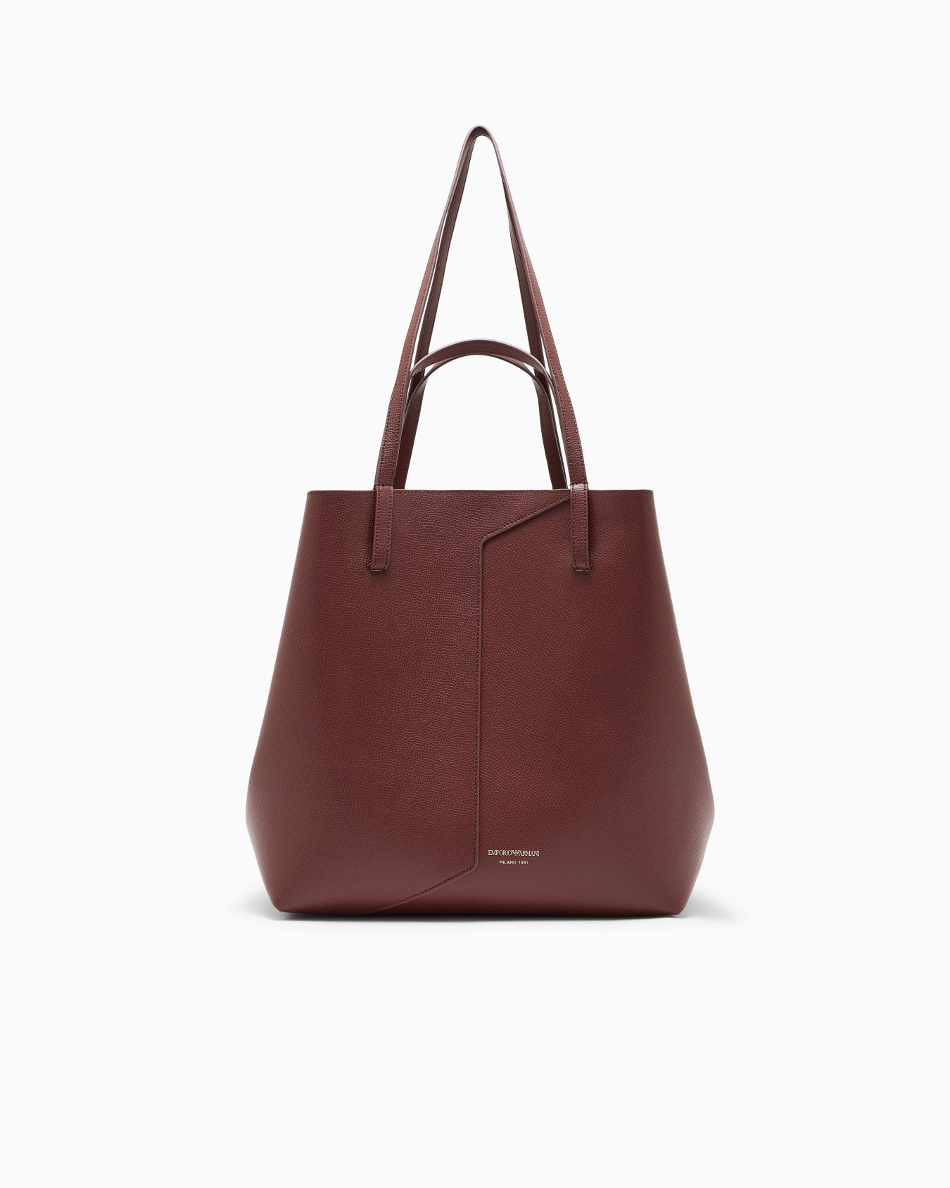 Emporio Armani 1981 leather shopper bag Slide 2
