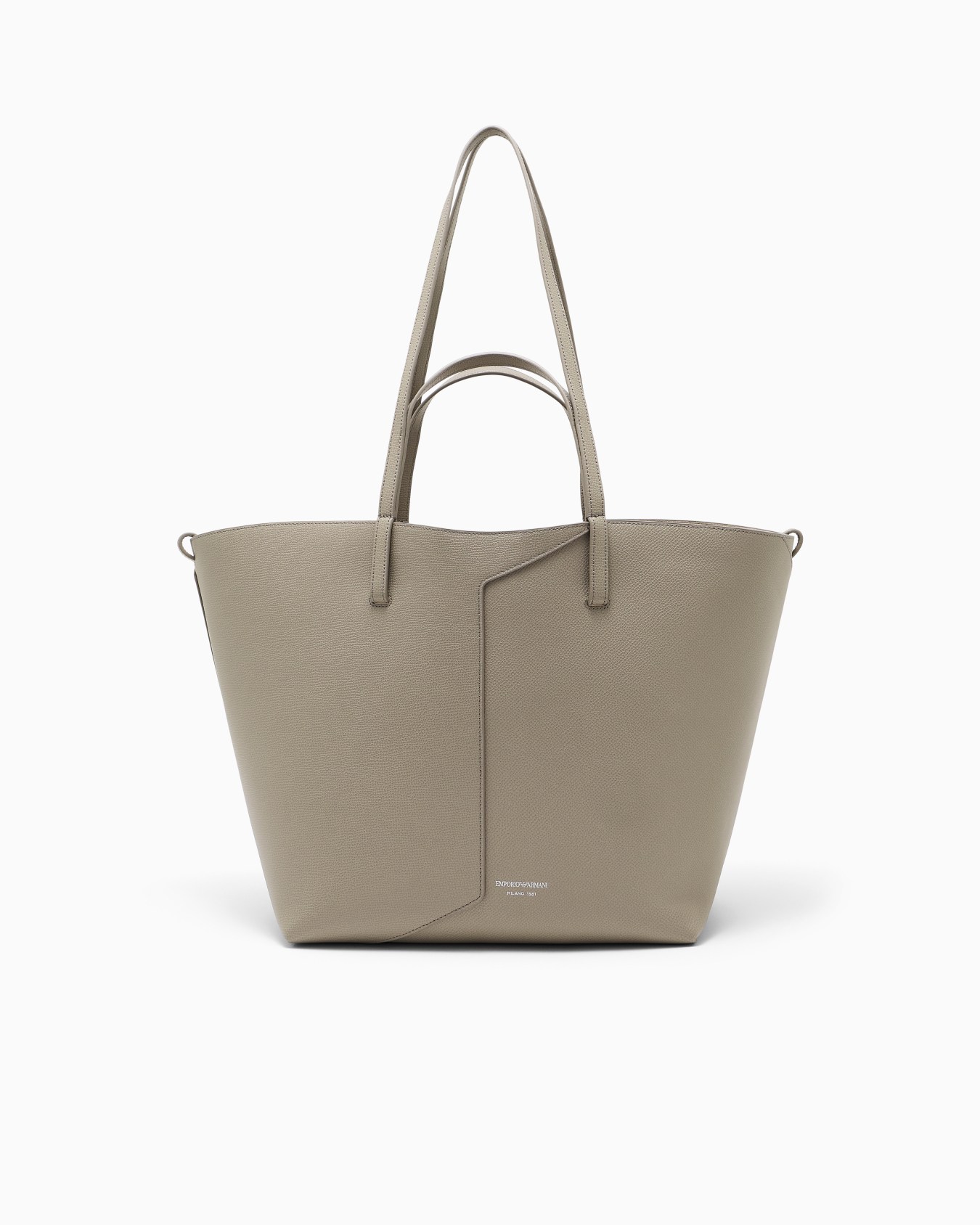 Emporio Armani 1981 leather shopper bag Slide 0