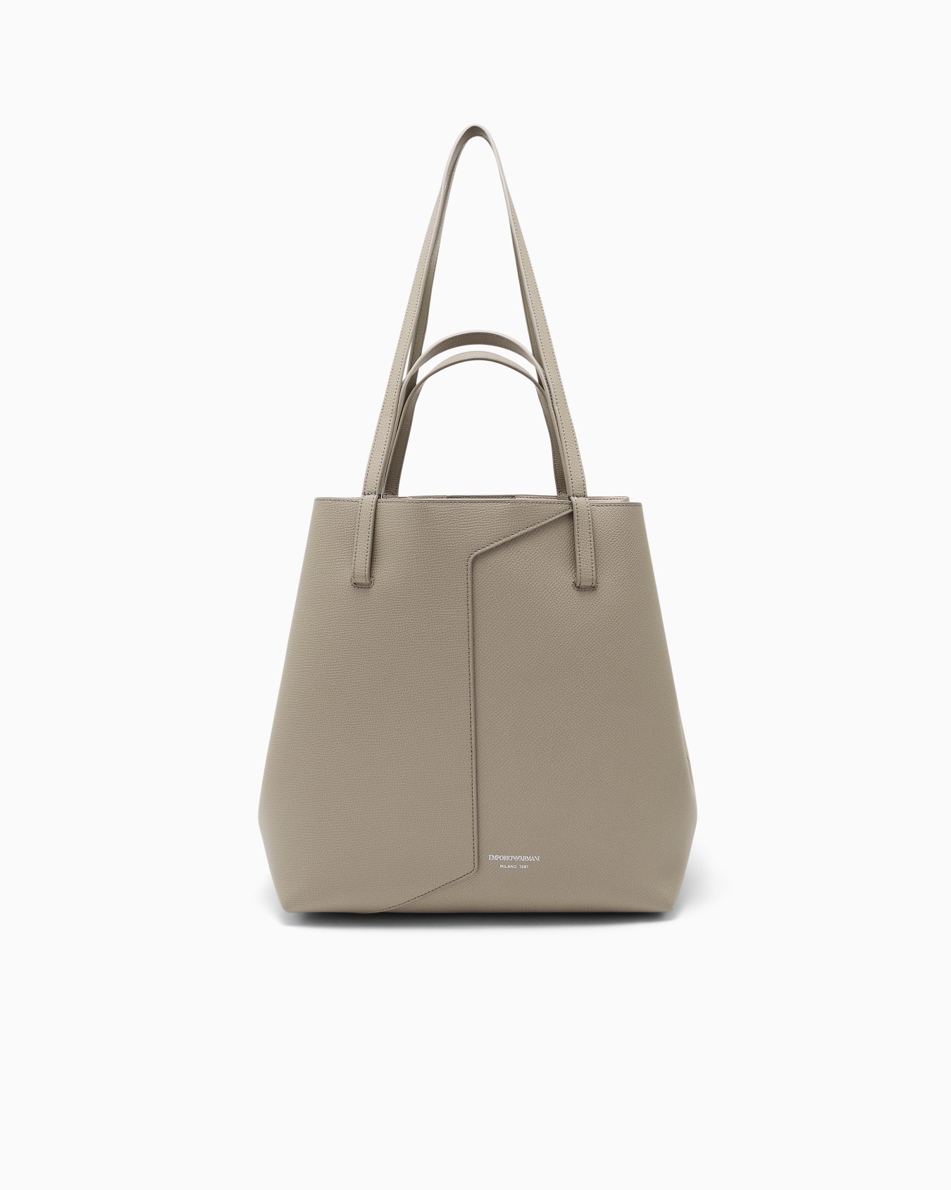 Emporio Armani 1981 leather shopper bag Slide 2