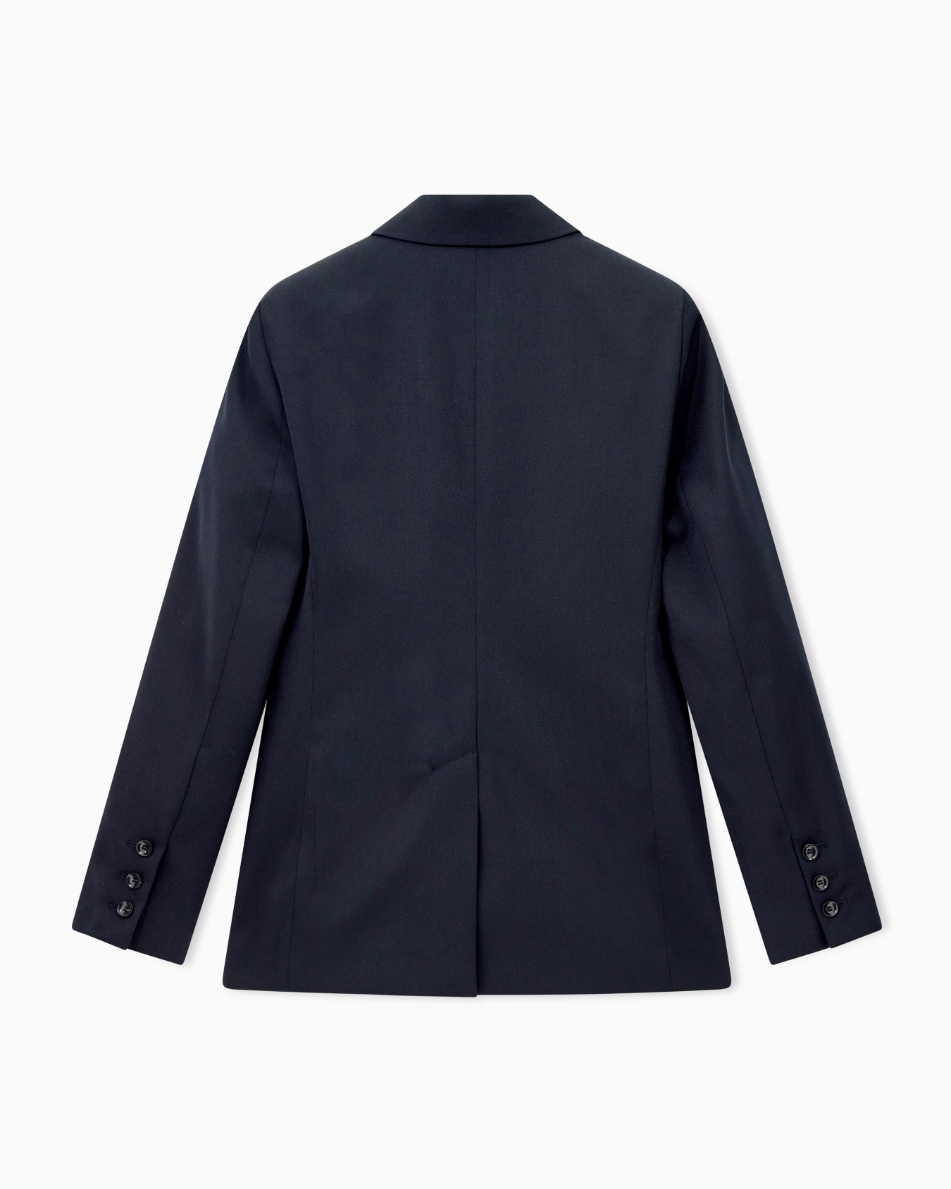 Double-breasted blazer in virgin wool blend Boteh Capsule Slide 2