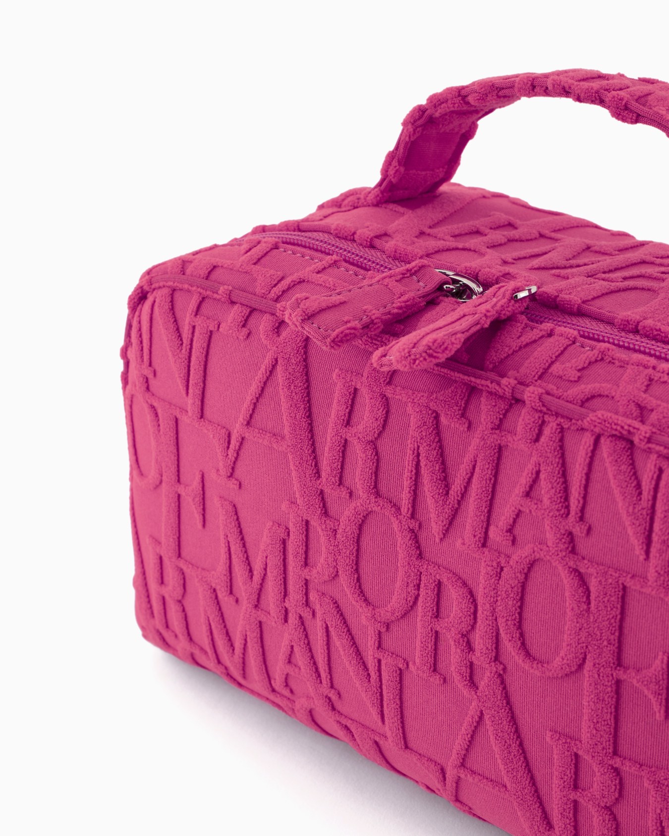 ASV Beachwear satchel in bold 3D logo fabric Slide 4