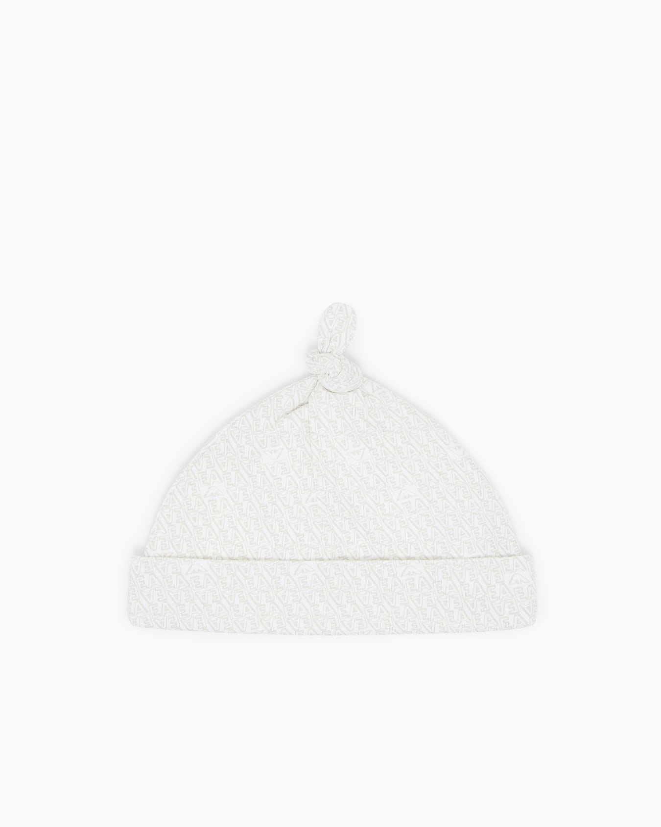 Jersey beanie with all-over EA logo Slide 1