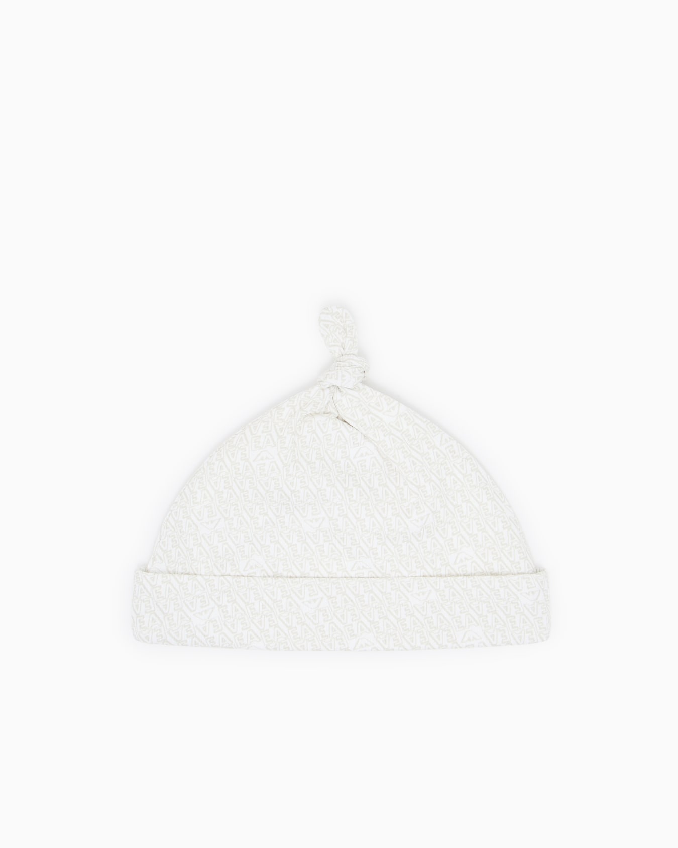 Jersey beanie with all-over EA logo Slide 0