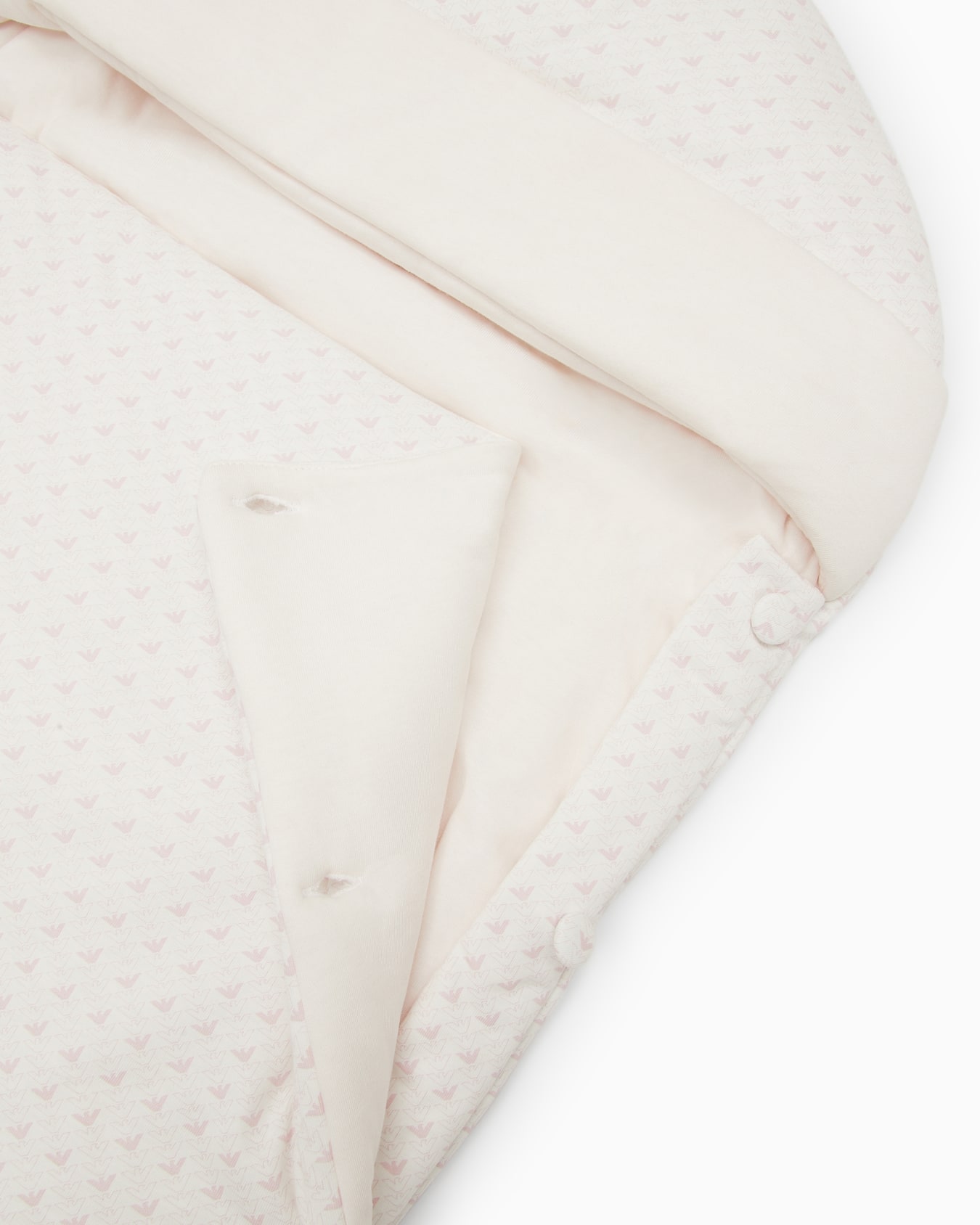 Jersey sleeping bag with op-art eagles Slide 1