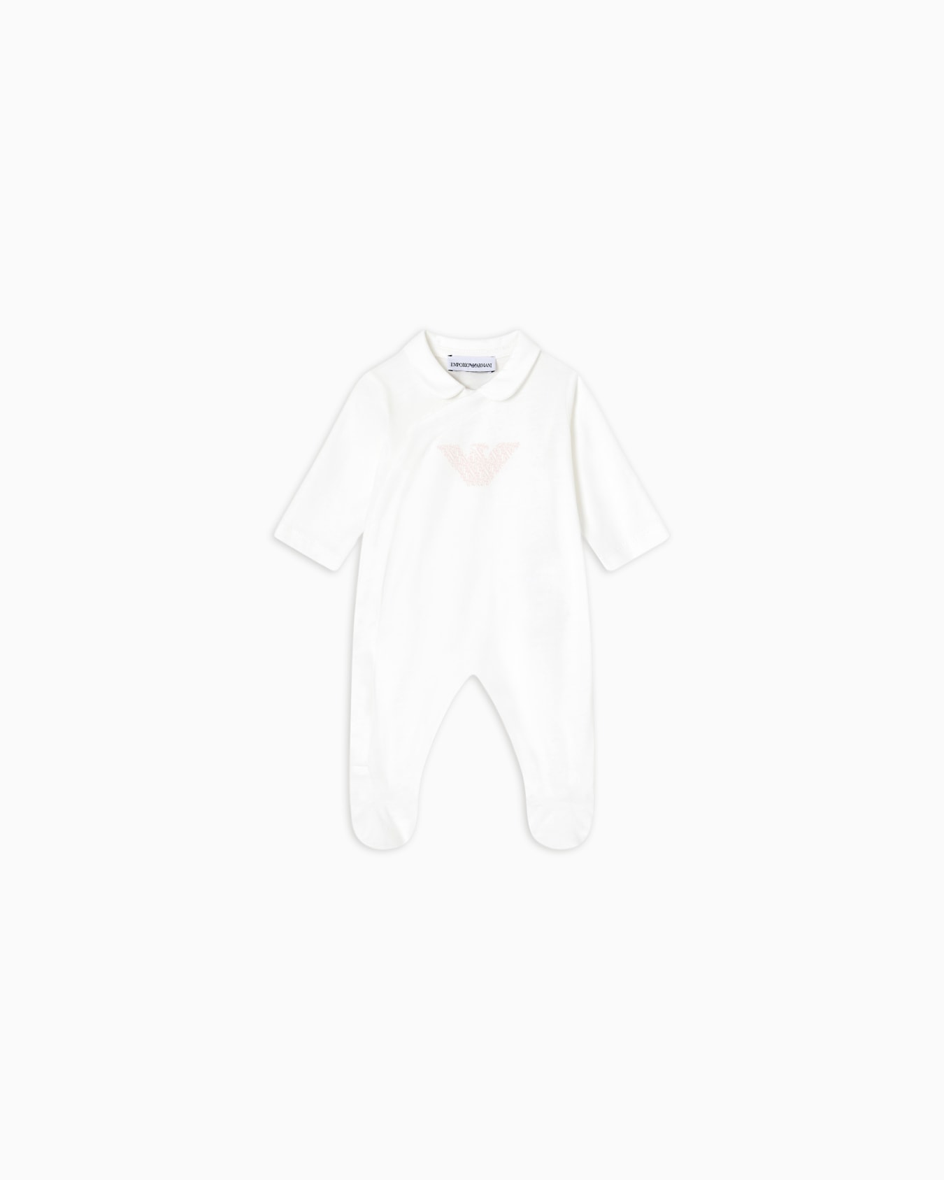 Eagle pattern jersey romper Slide 0