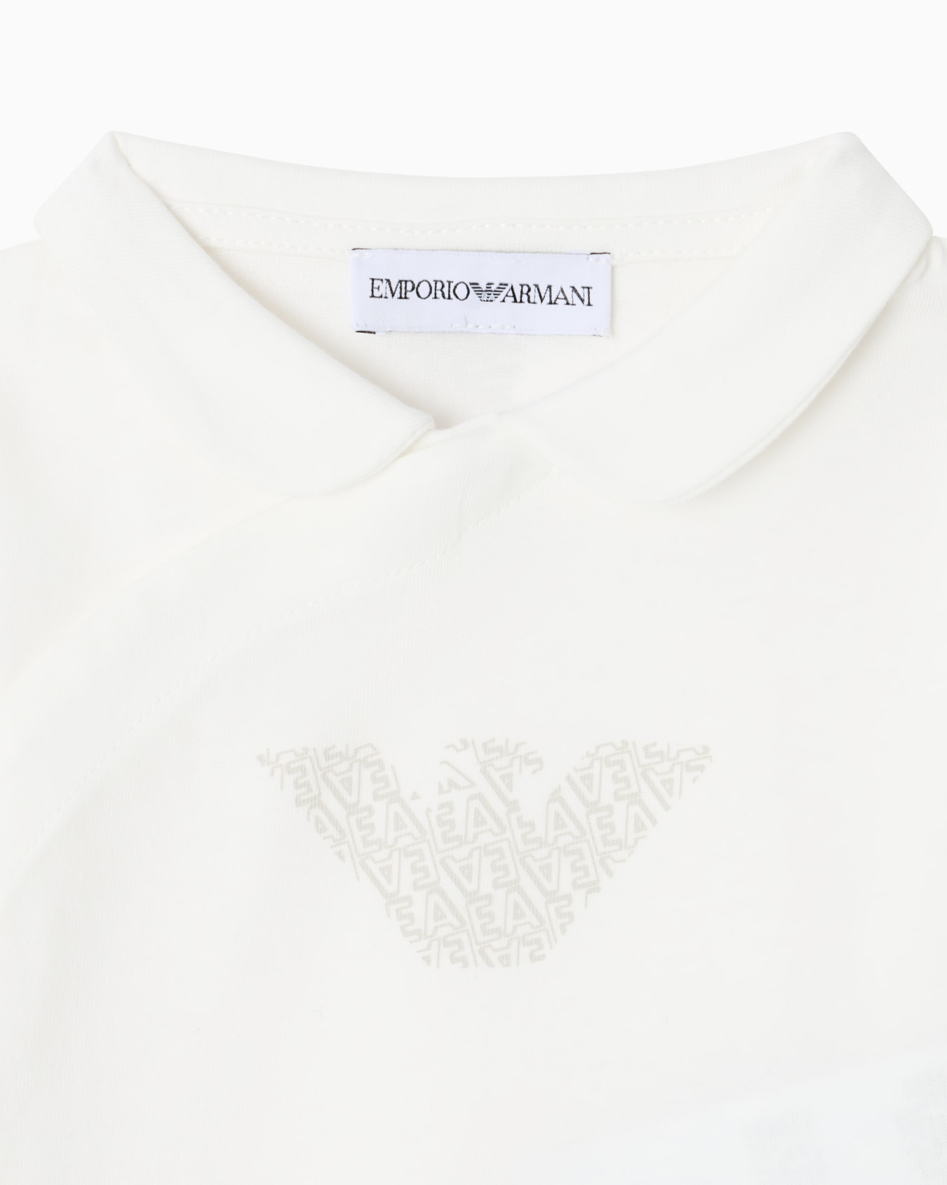 Jersey playsuit with eagle pattern  Slide 1