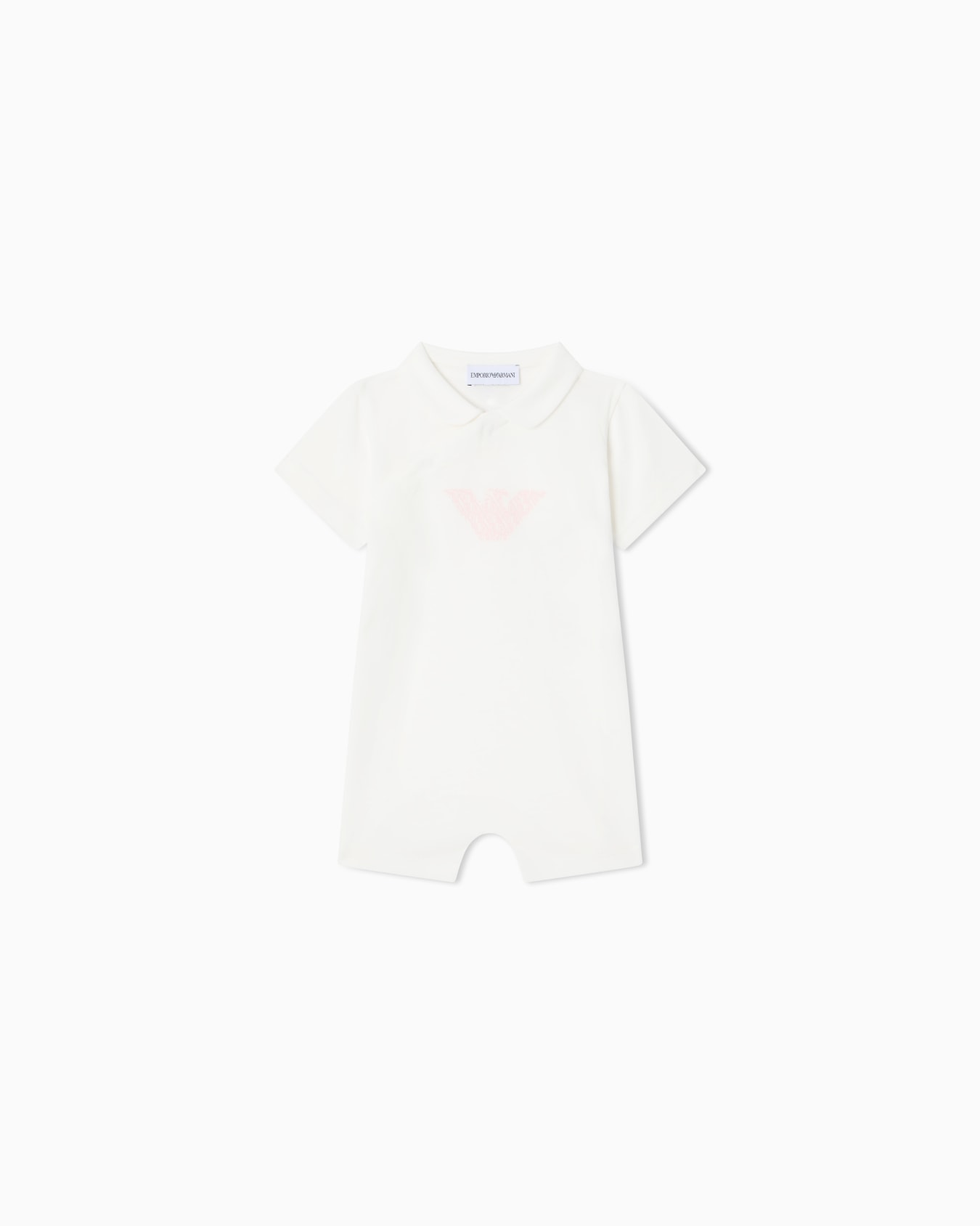 Jersey playsuit with eagle pattern  Slide 0