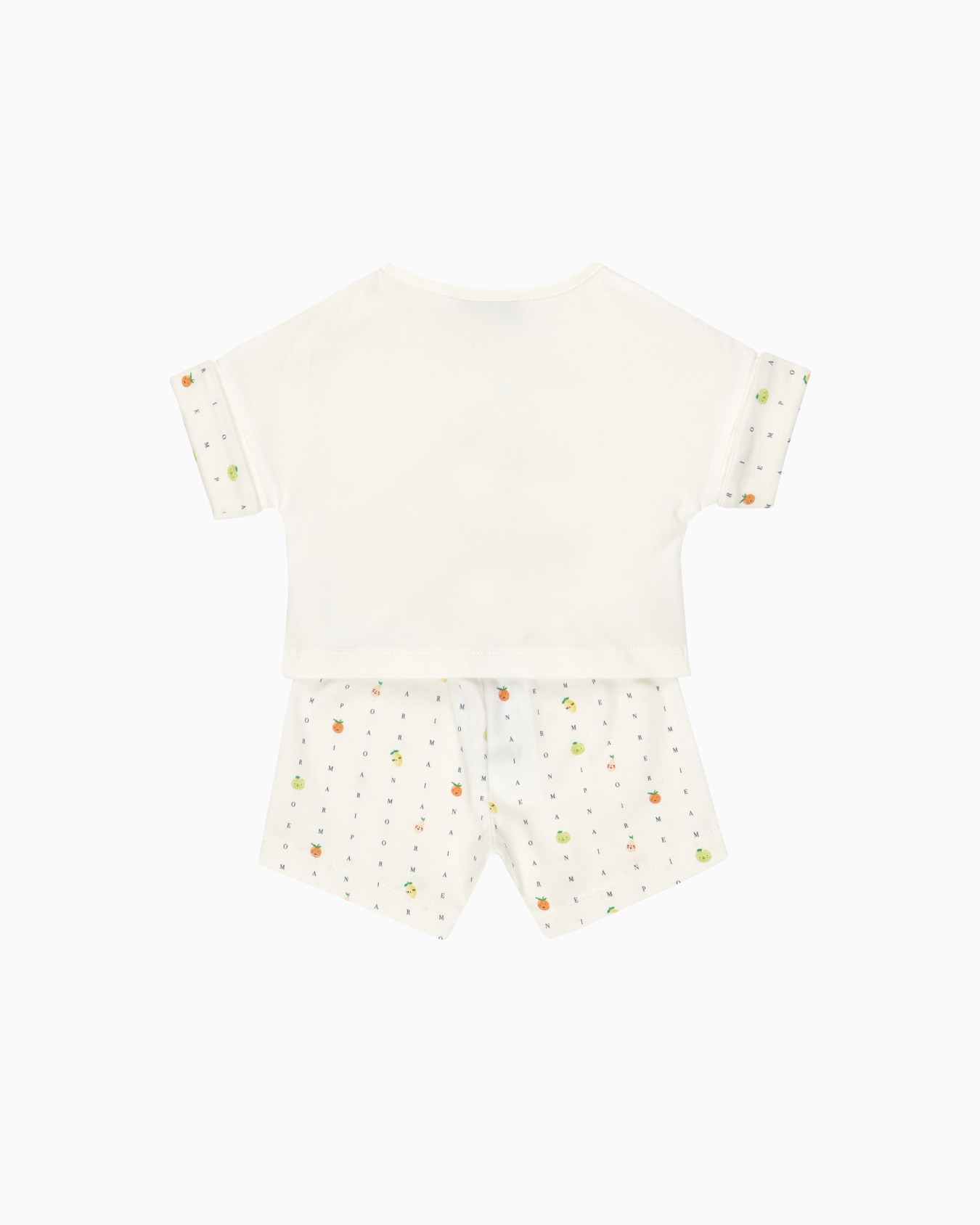 T-shirt and shorts set with Color juice print Slide 1