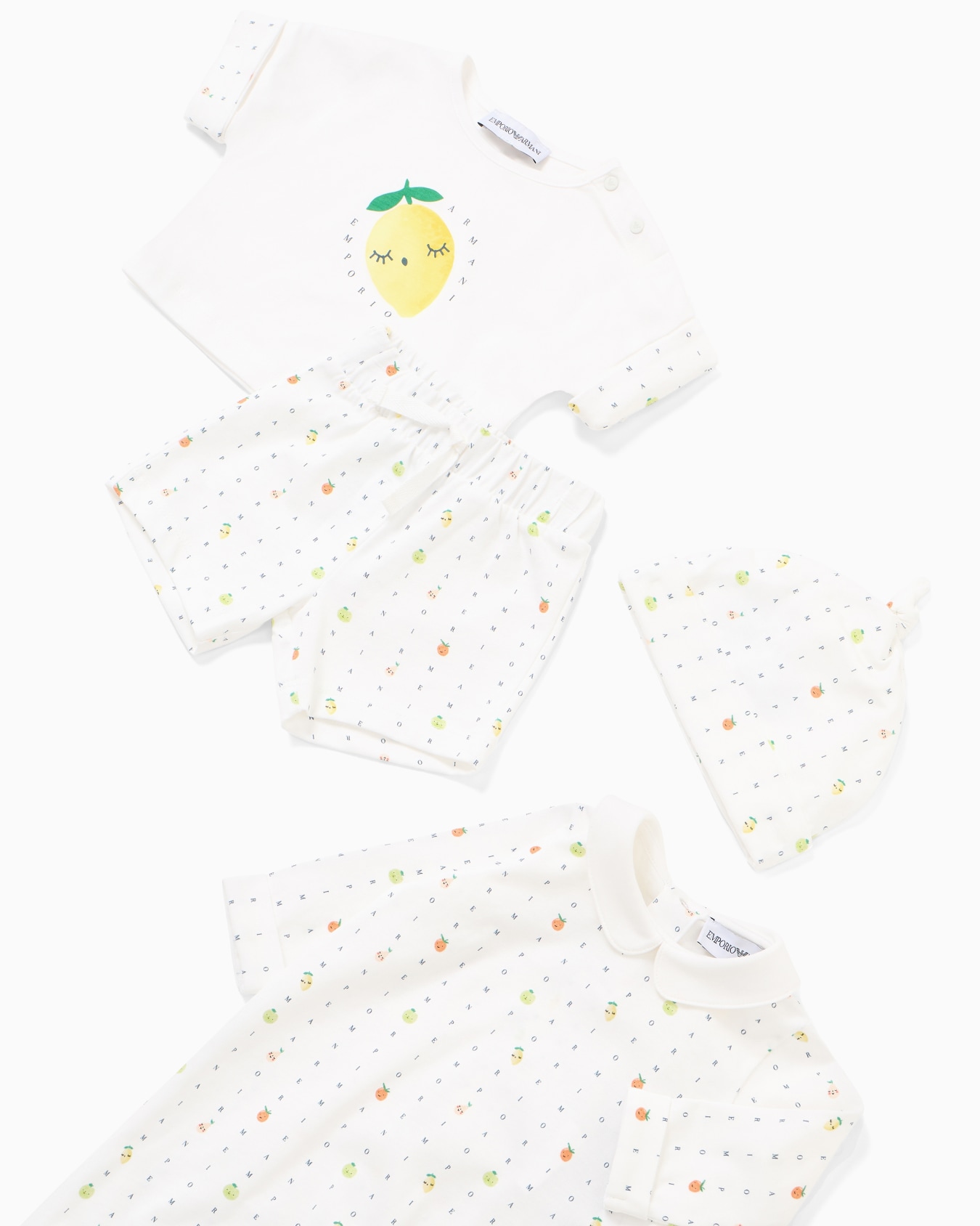 T-shirt and shorts set with Color juice print Slide 2