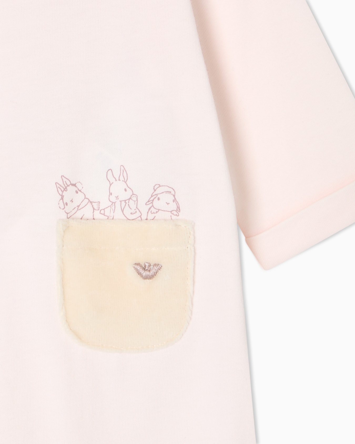 Jersey onesie with Funny winter detail  Slide 1