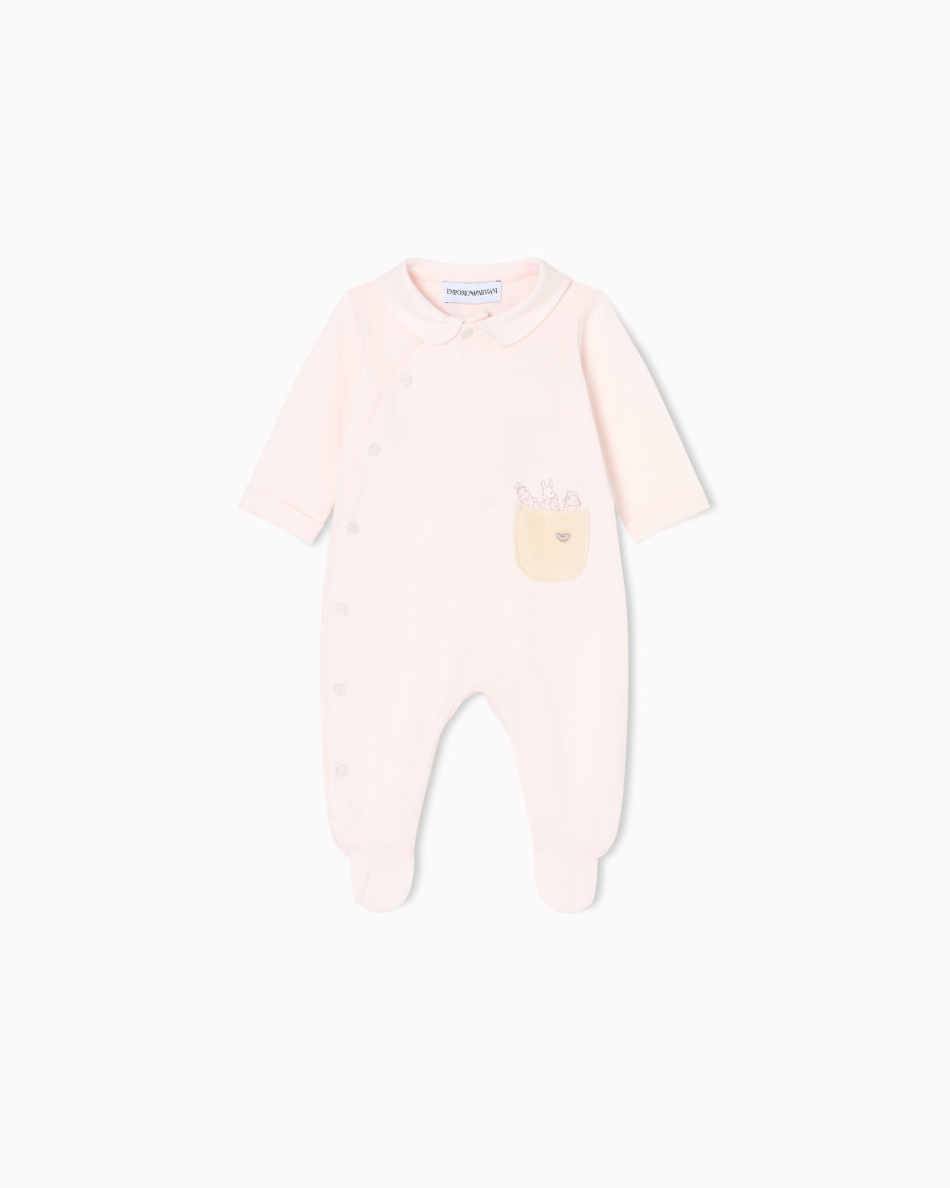 Jersey onesie with Funny winter detail  Slide 0