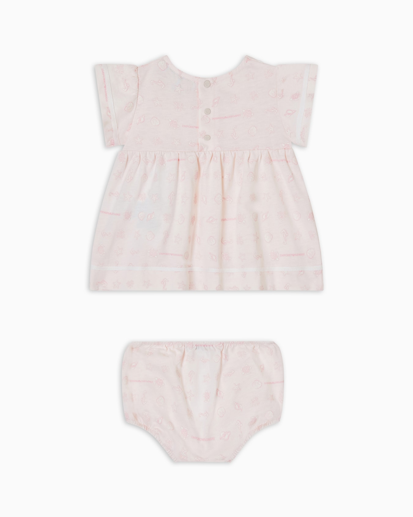 Marine story jersey dress and bloomers set Slide 2