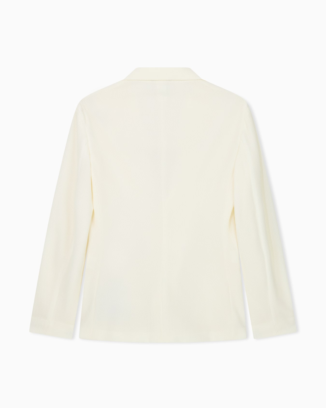 Giacca monopetto in gaufré tecnico Slide 2