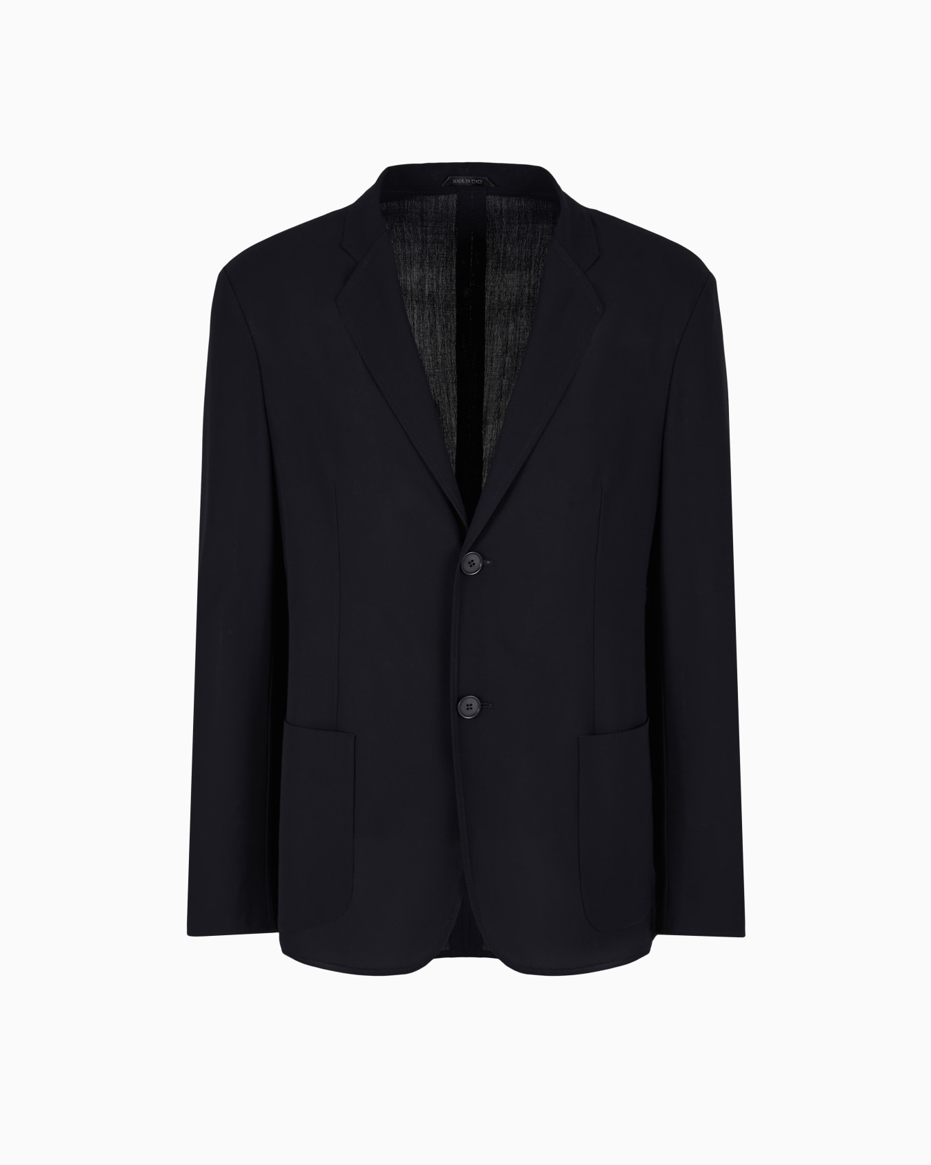 Single-breasted, virgin-wool jacket Slide 0