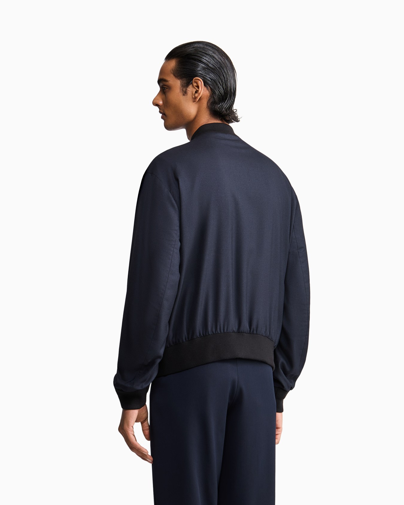 ASV cashmere and silk canvas blouson Slide 5