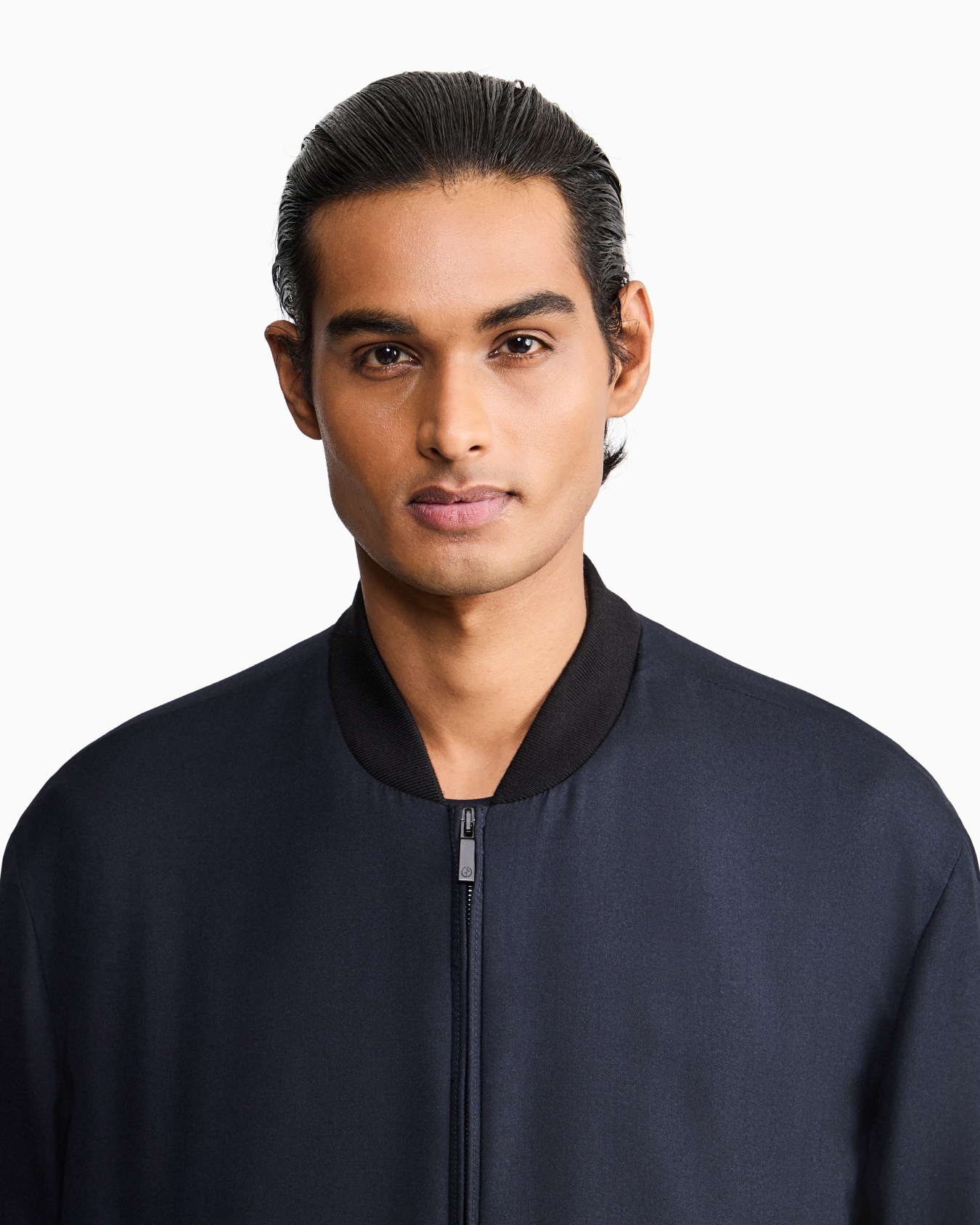 ASV cashmere and silk canvas blouson Slide 6