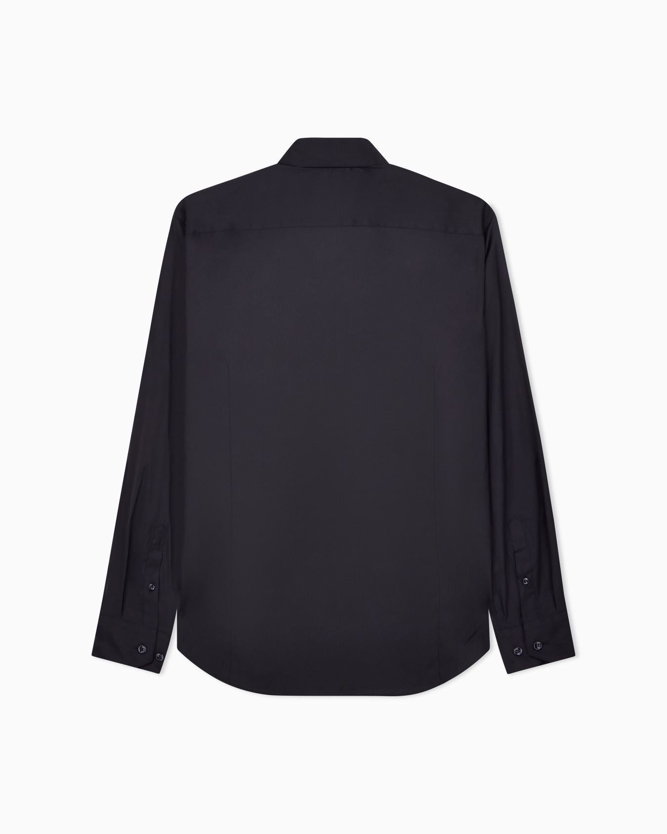 Slim-fit shirt in cotton poplin Slide 2