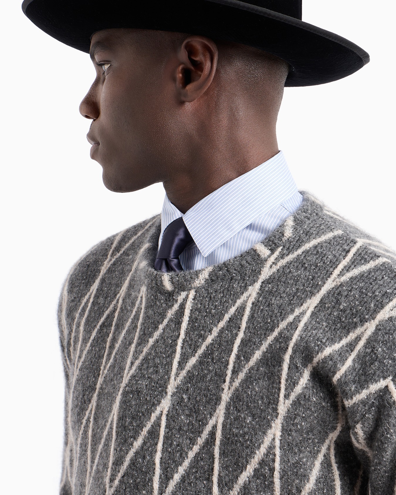 Chemise coupe slim en lyocell mélangé Diapositive 5