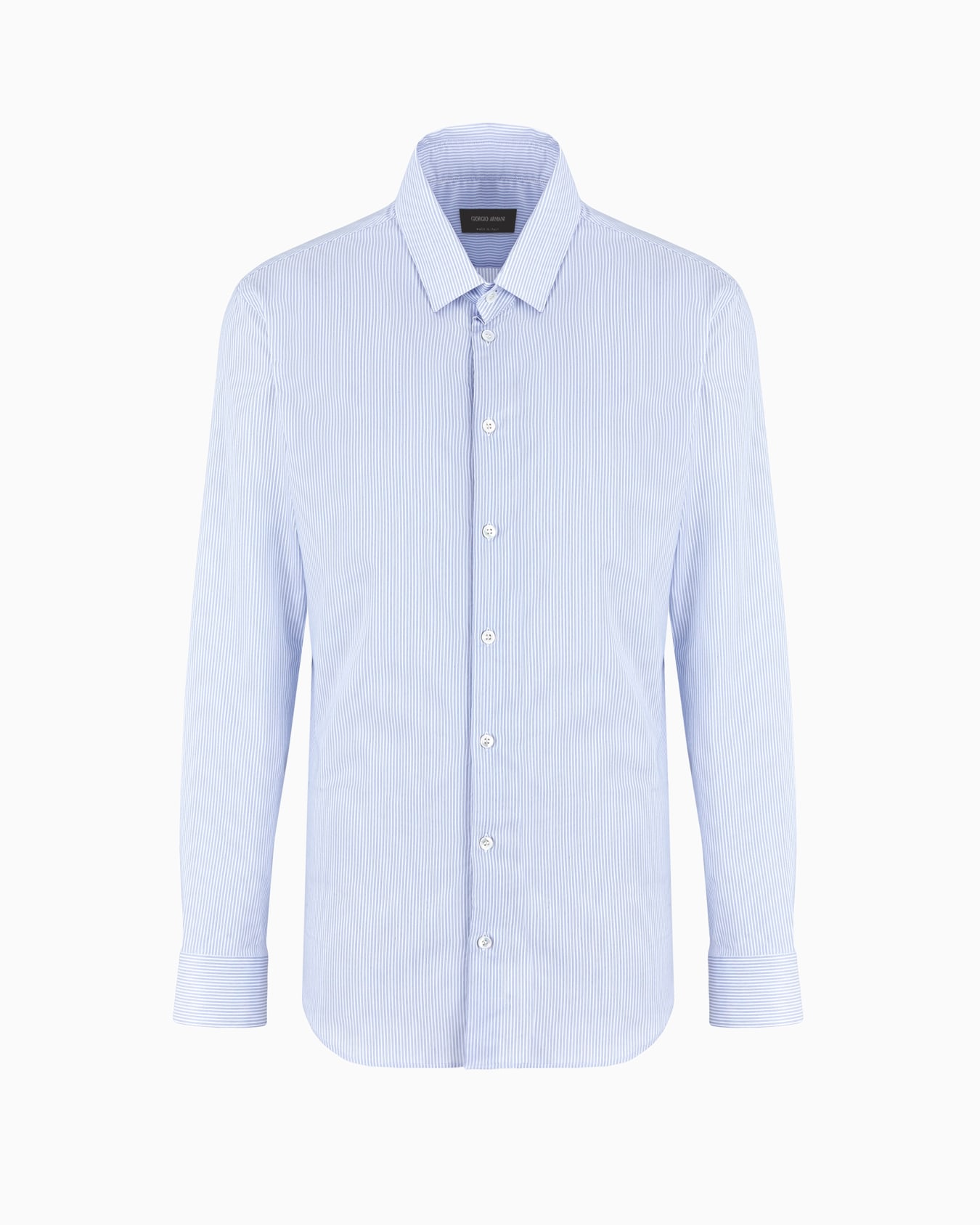 Chemise coupe slim en lyocell mélangé Diapositive 0